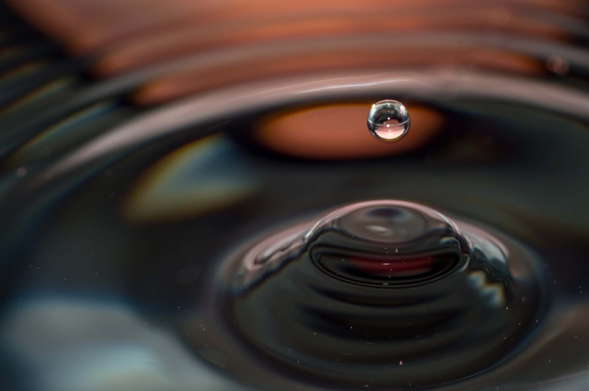 Tamron SP AF 90mm F2.8 Di Macro sample photo. Drip. drop. photography