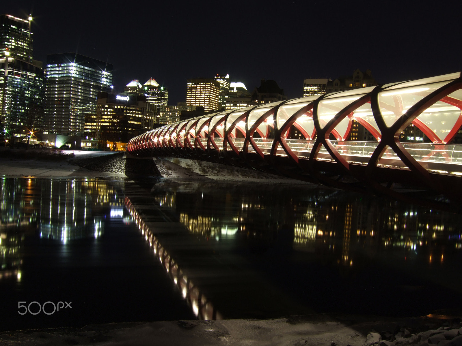 Fujifilm FinePix E900 sample photo. Peace bridge photography