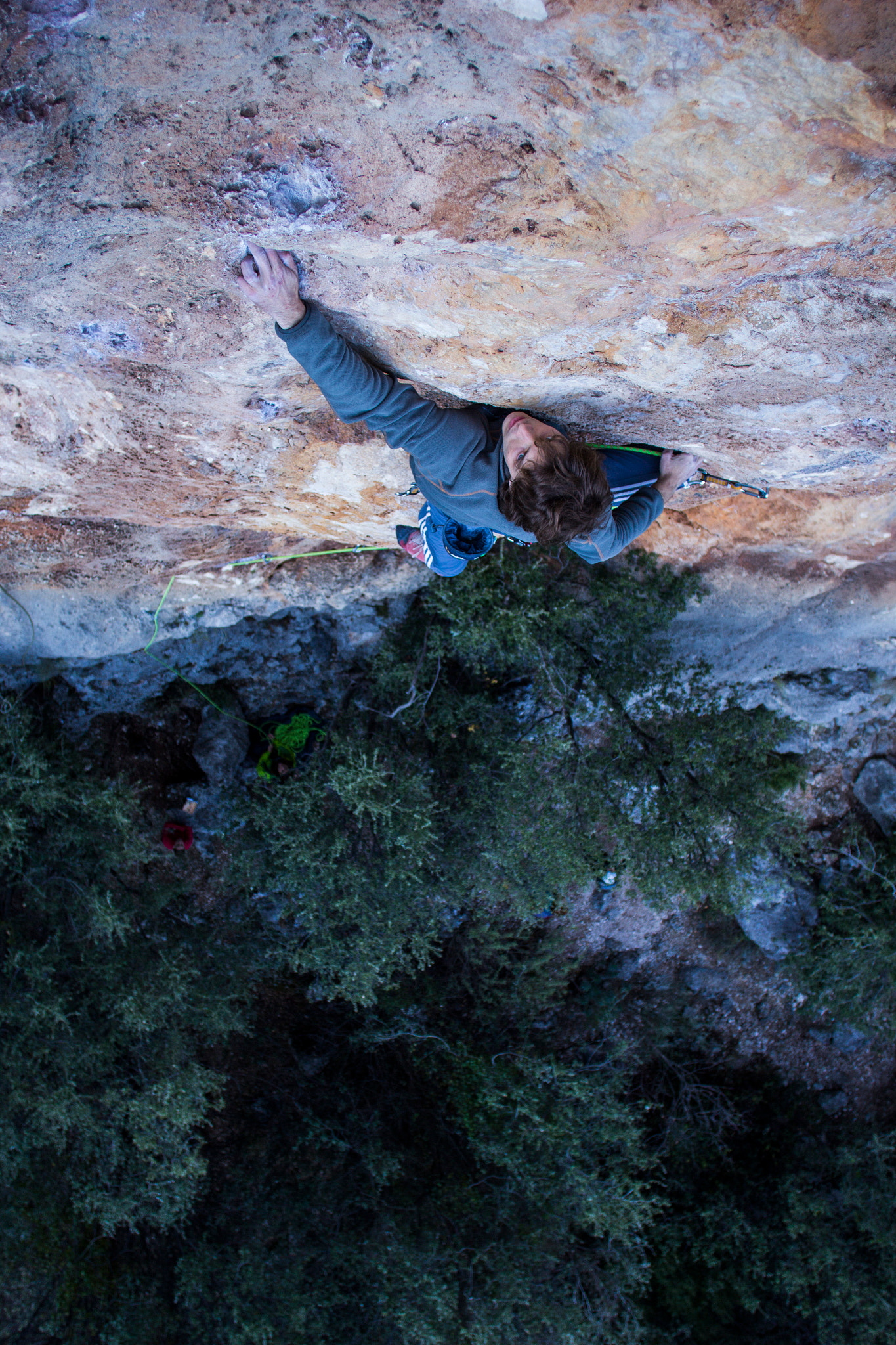Canon EF 20mm F2.8 USM sample photo. Rock climber photography