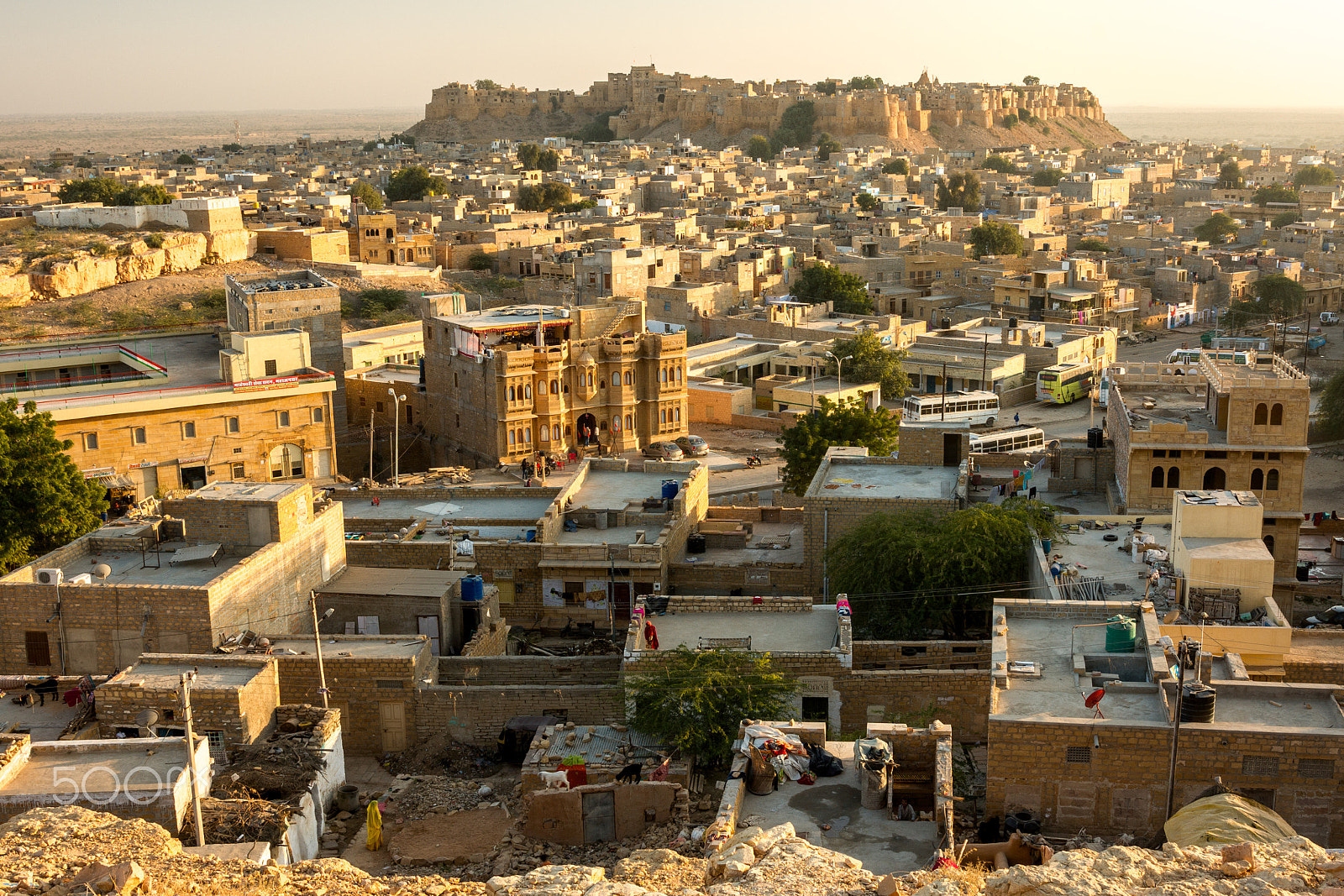 Sony Alpha DSLR-A550 sample photo. Jaisalmer city photography