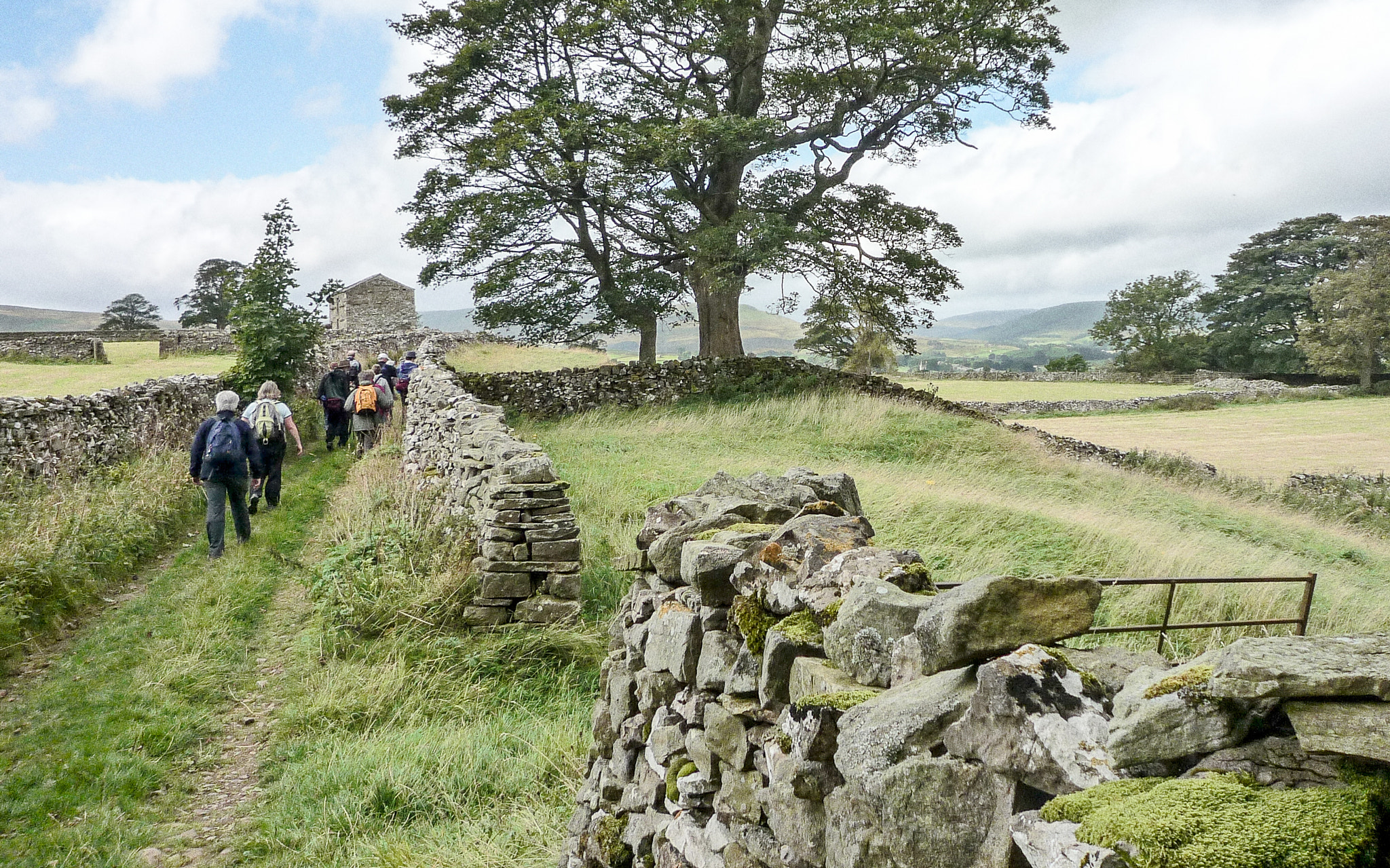 Panasonic DMC-FX500 sample photo. Yorkshire dale walking photography