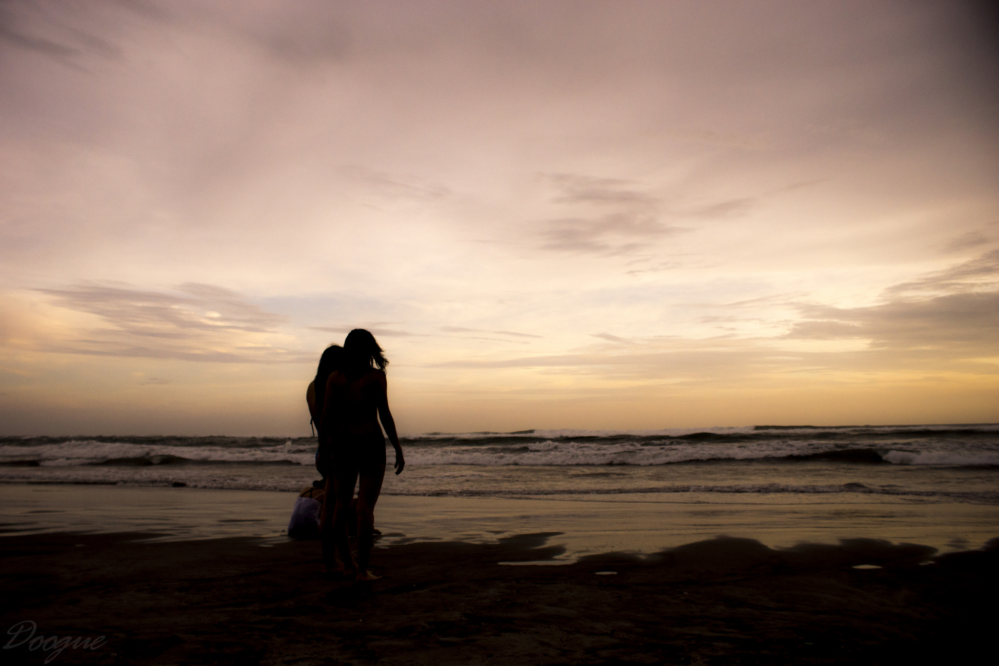 Sony DT 18-70mm F3.5-5.6 sample photo. Atardecer costa de el sol photography