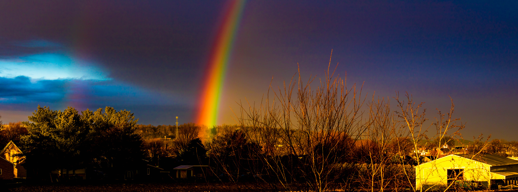 Canon EOS 750D (EOS Rebel T6i / EOS Kiss X8i) sample photo. Rainbow photography