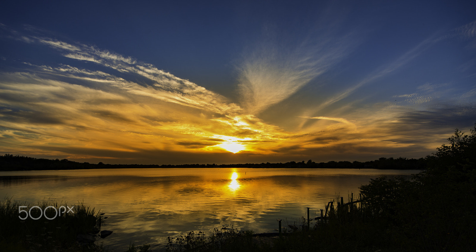 Sigma 8-16mm F4.5-5.6 DC HSM sample photo. Sunset lake 8 photography