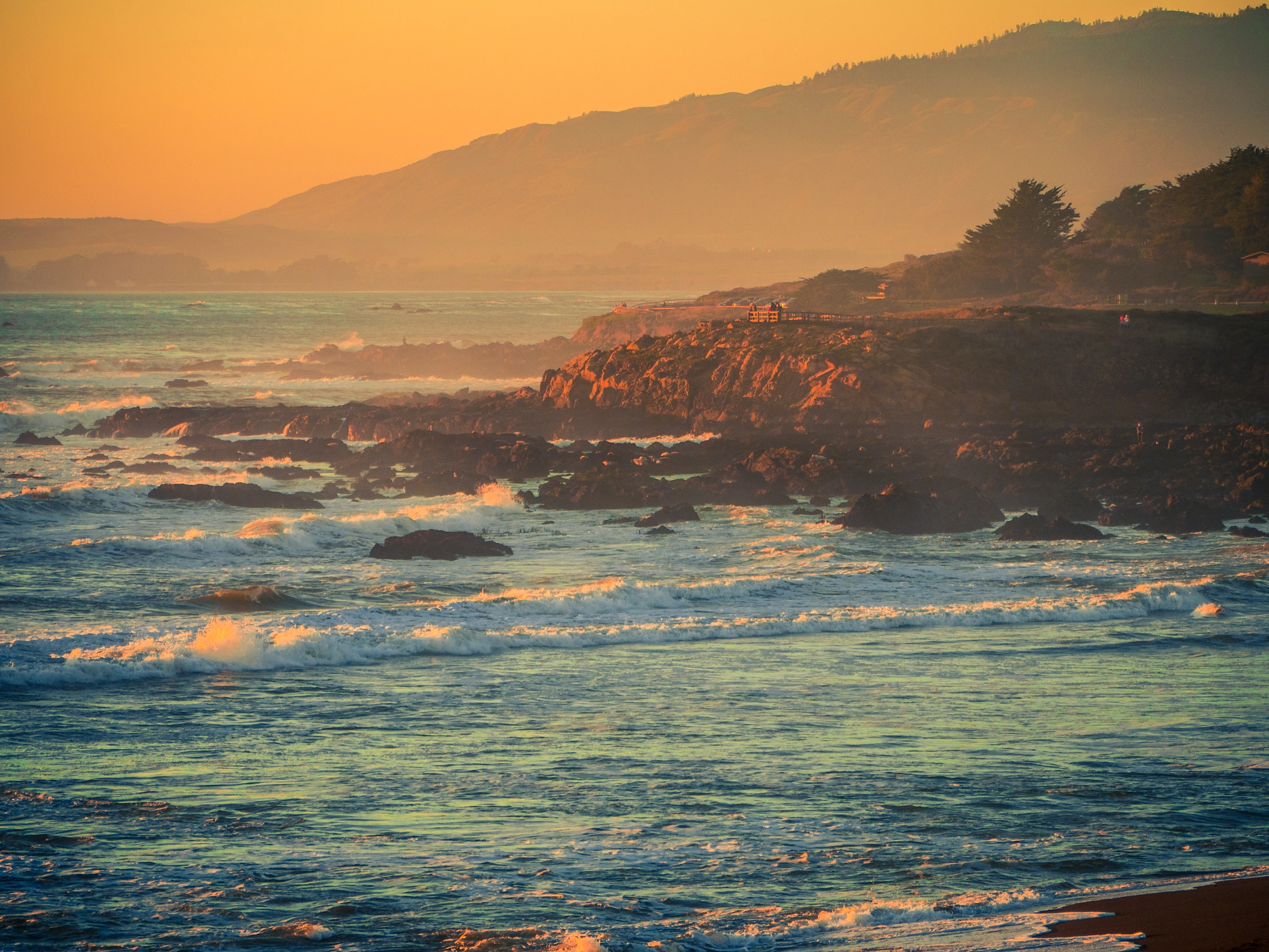 Panasonic Lumix G Vario 45-200mm F4-5.6 OIS sample photo. Crashing waves photography