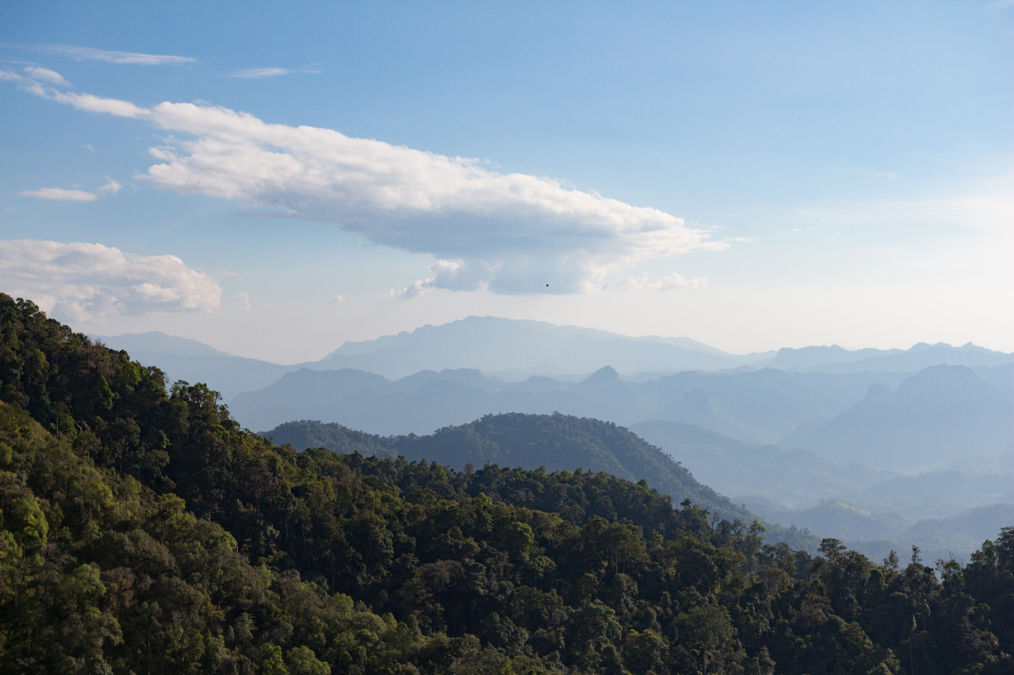 Canon EOS 650D (EOS Rebel T4i / EOS Kiss X6i) + Sigma 18-35mm f/1.8 DC HSM sample photo. Mountains in northern thailand photography