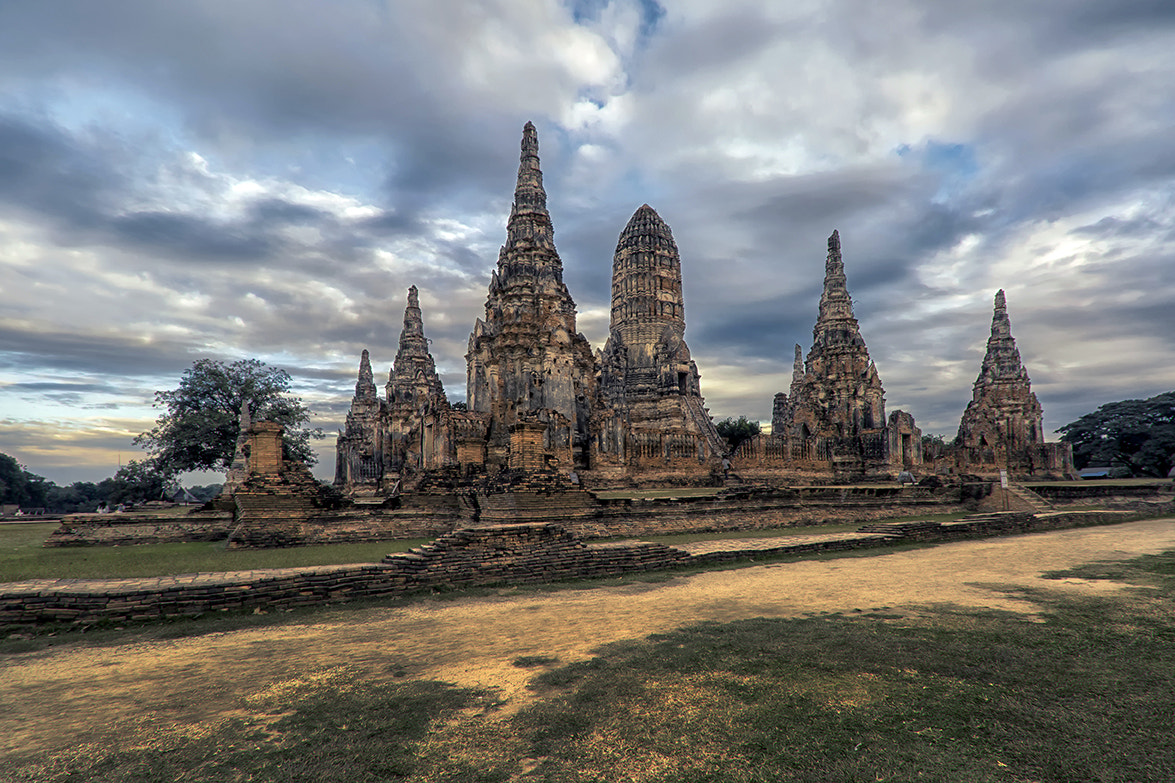 Canon EOS M3 sample photo. Wat chaiwatthanaram ayutthaya thailand photography