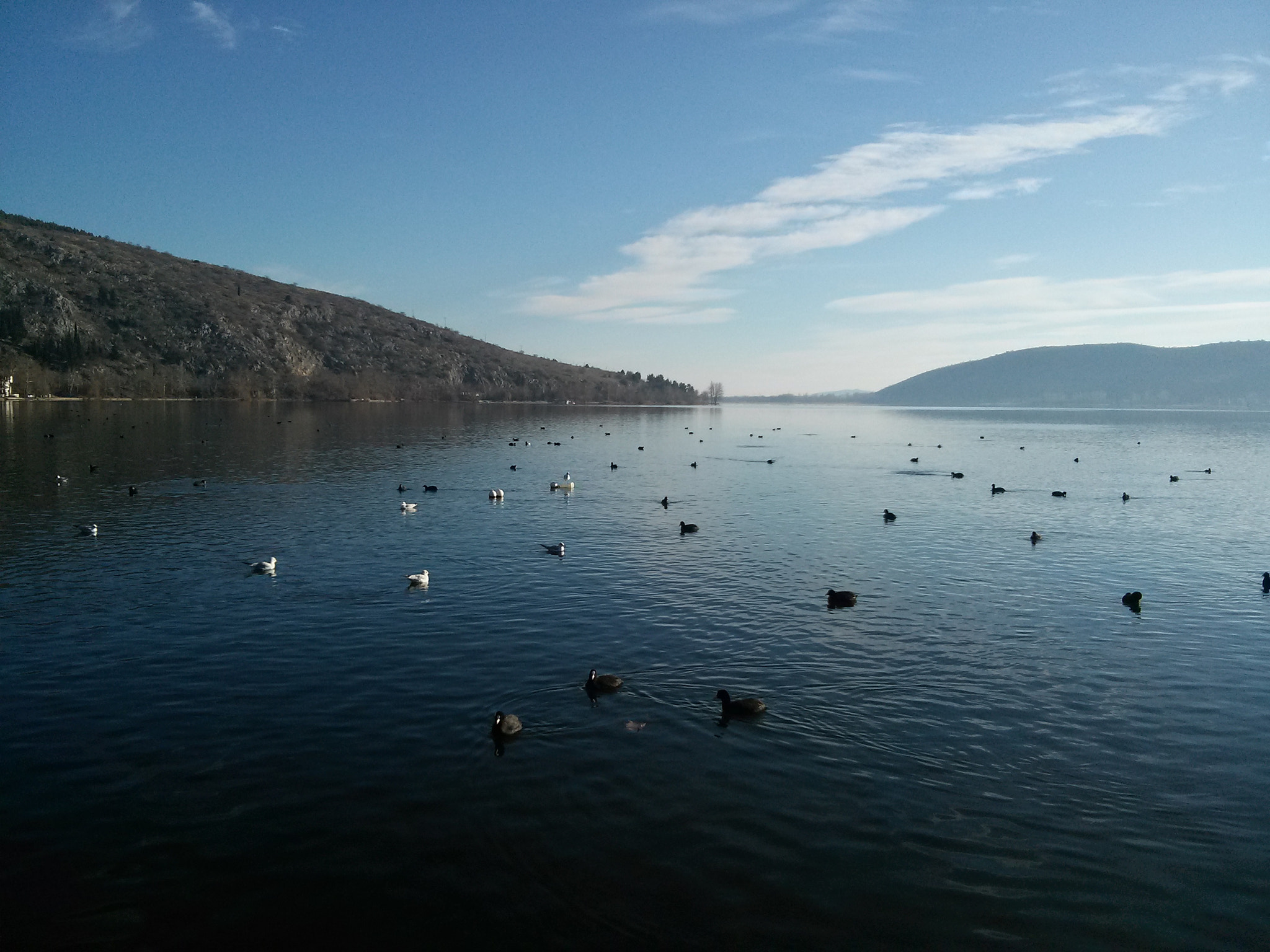 LG OPTIMUS L9 II sample photo. Lake orestiada, kastoria greece photography