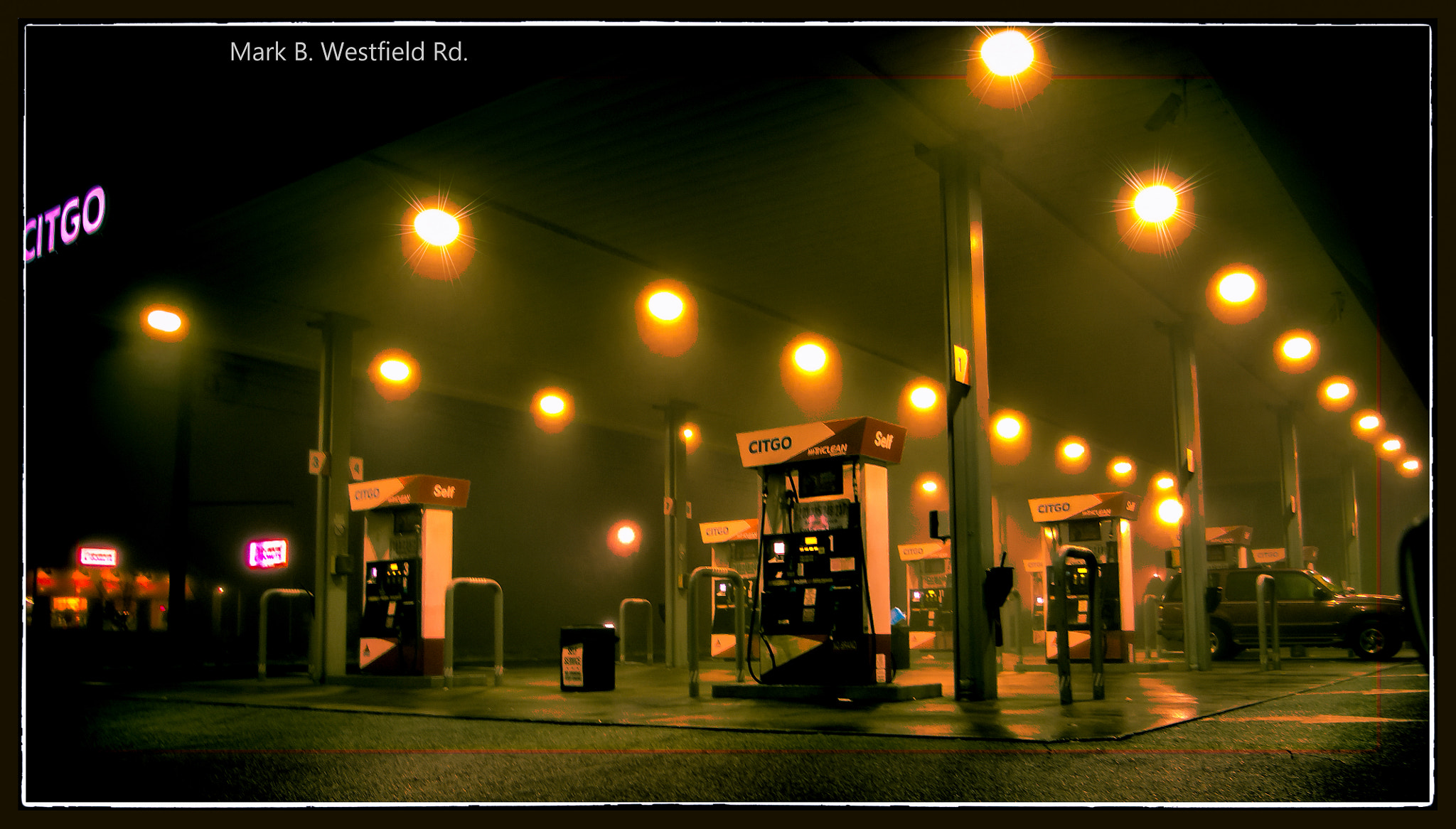 Pentax K-x sample photo. Lighting up the pumping station photography