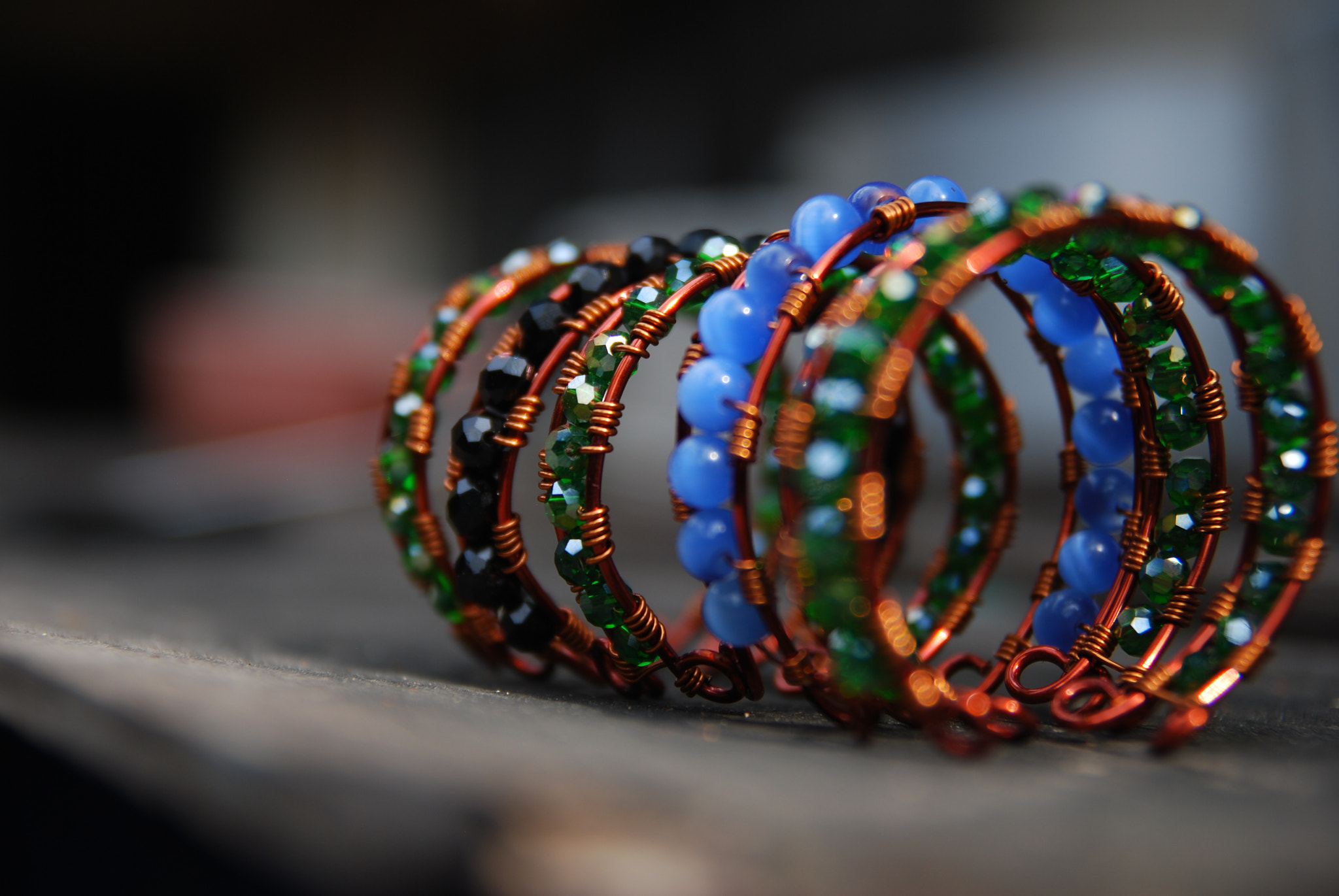 Nikon D60 sample photo. Bracelet handmade photography
