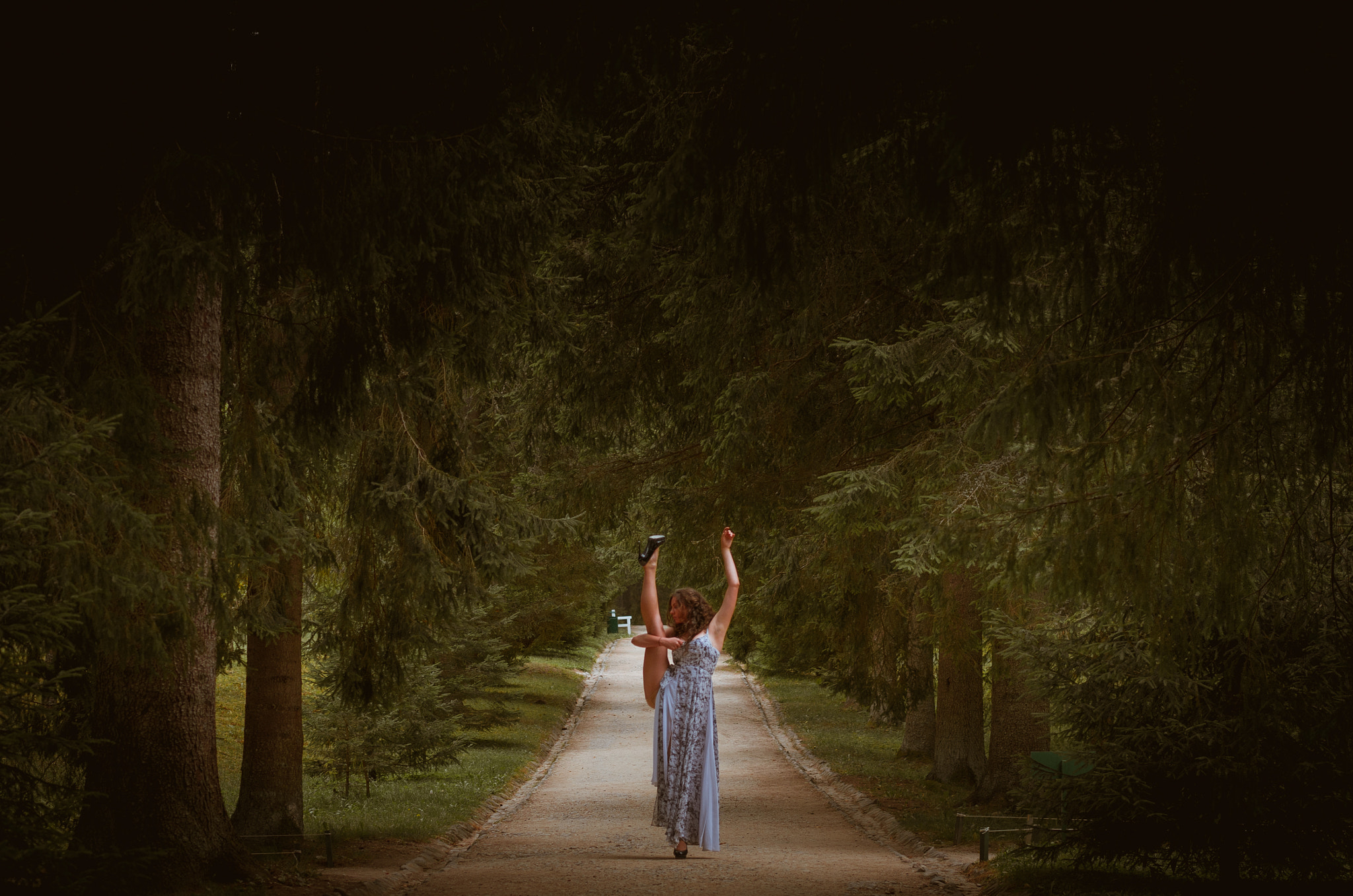 Pentax K-5 sample photo. Gymnast girl photography