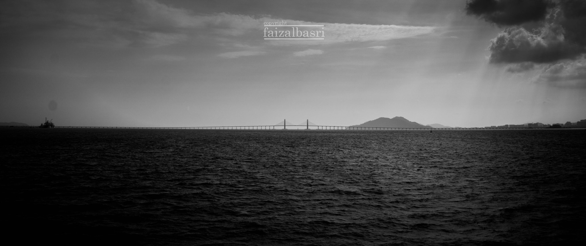 Sony a5100 + Sony E 20mm F2.8 sample photo. Penang bridge photography