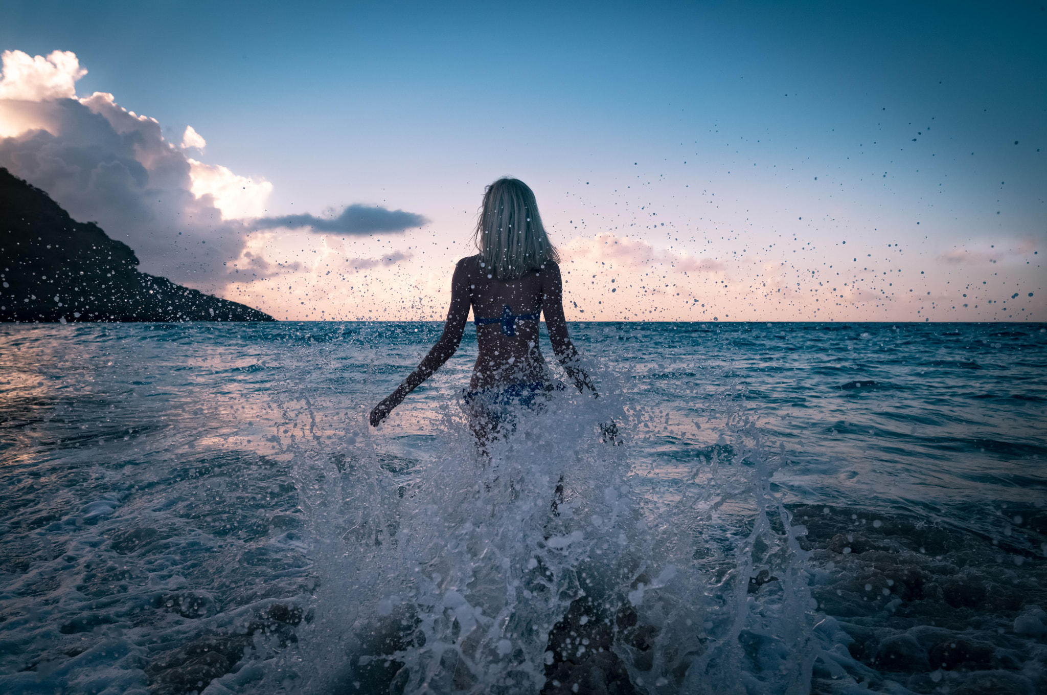 Vario-Elmar 30-90 sample photo. Making a splash photography
