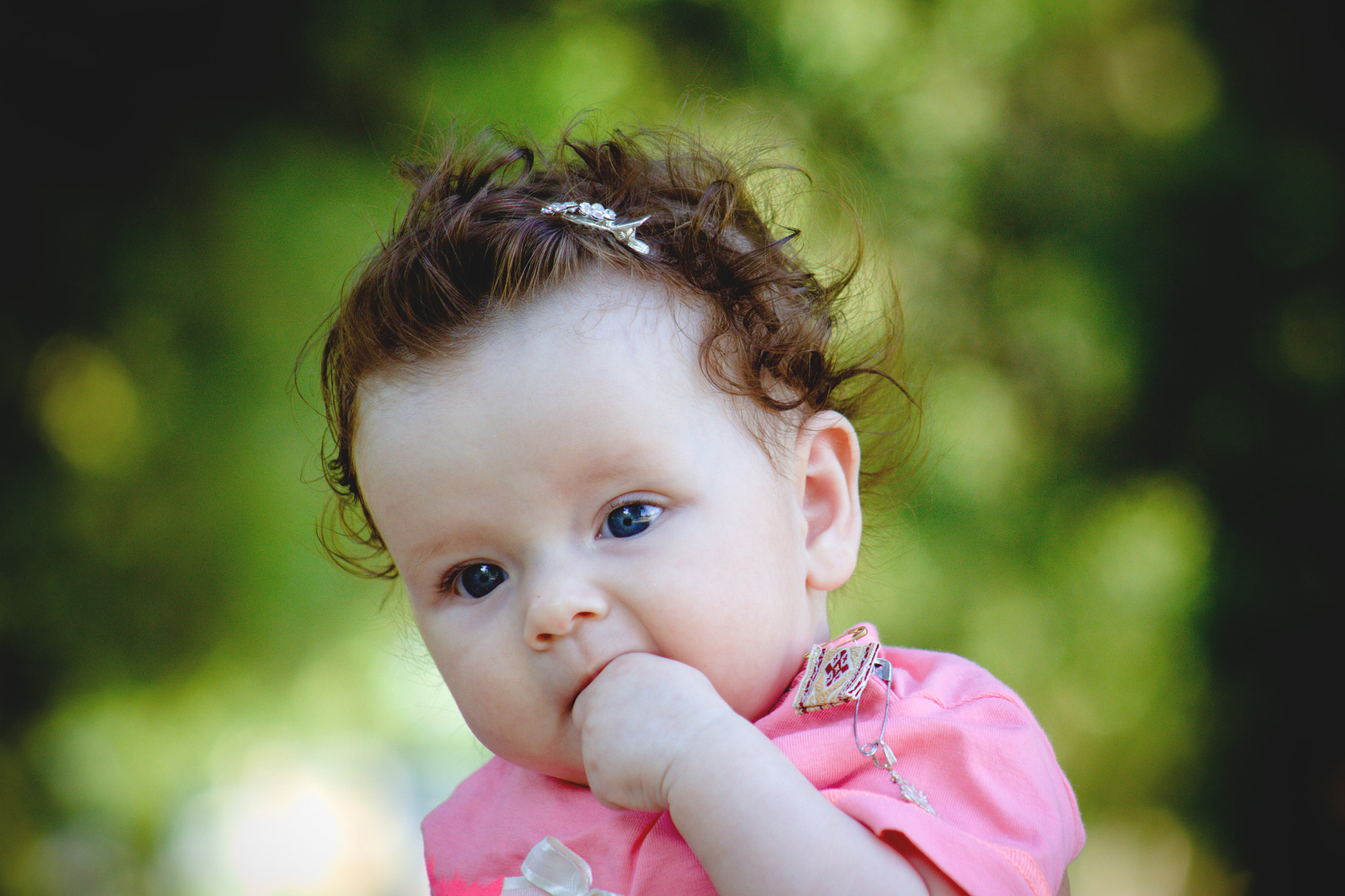 Canon EF 75-300mm f/4-5.6 USM sample photo. Baby photography