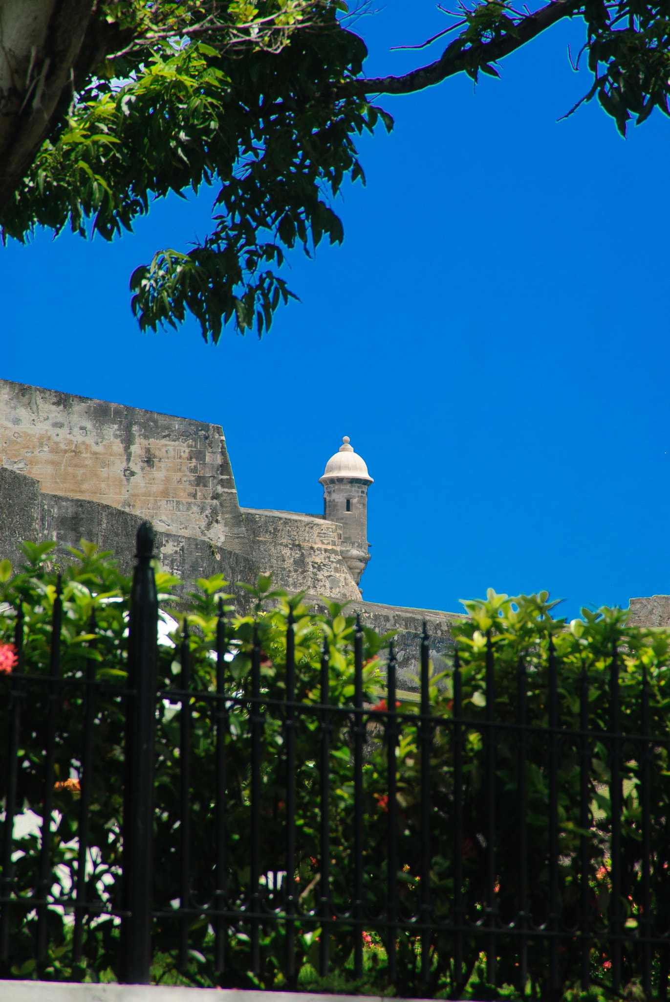 AF Zoom-Nikkor 28-105mm f/3.5-4.5D IF sample photo. Old san juan puerto rico san cristobal castle photography