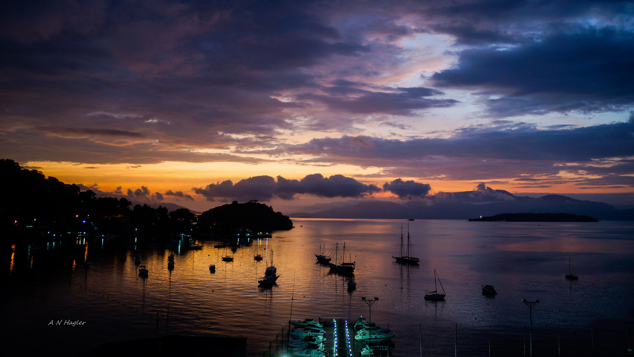 28-75mm F2.8 SAM sample photo. Angra dos reis dawn photography