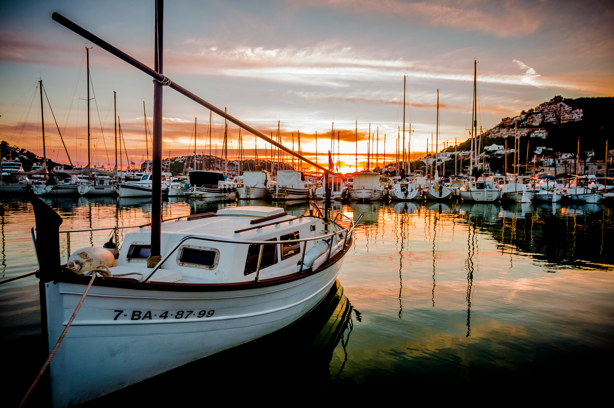 HD Pentax DA 15mm F4 ED AL Limited sample photo. Llaut del port d'andratx photography