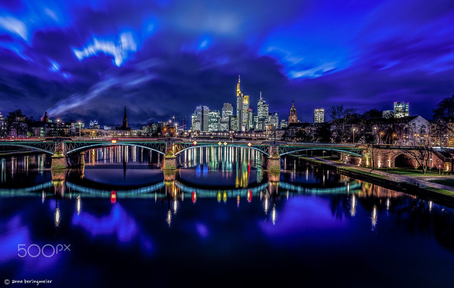 Nikon D600 + Nikon AF-S Nikkor 24mm F1.4G ED sample photo. Blue clouds / #frankfurt photography