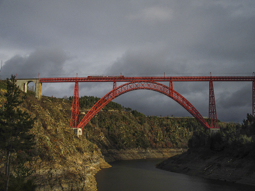 Canon IXUS 165 (IXY 160) sample photo. Viaduc du garabit cantal photography