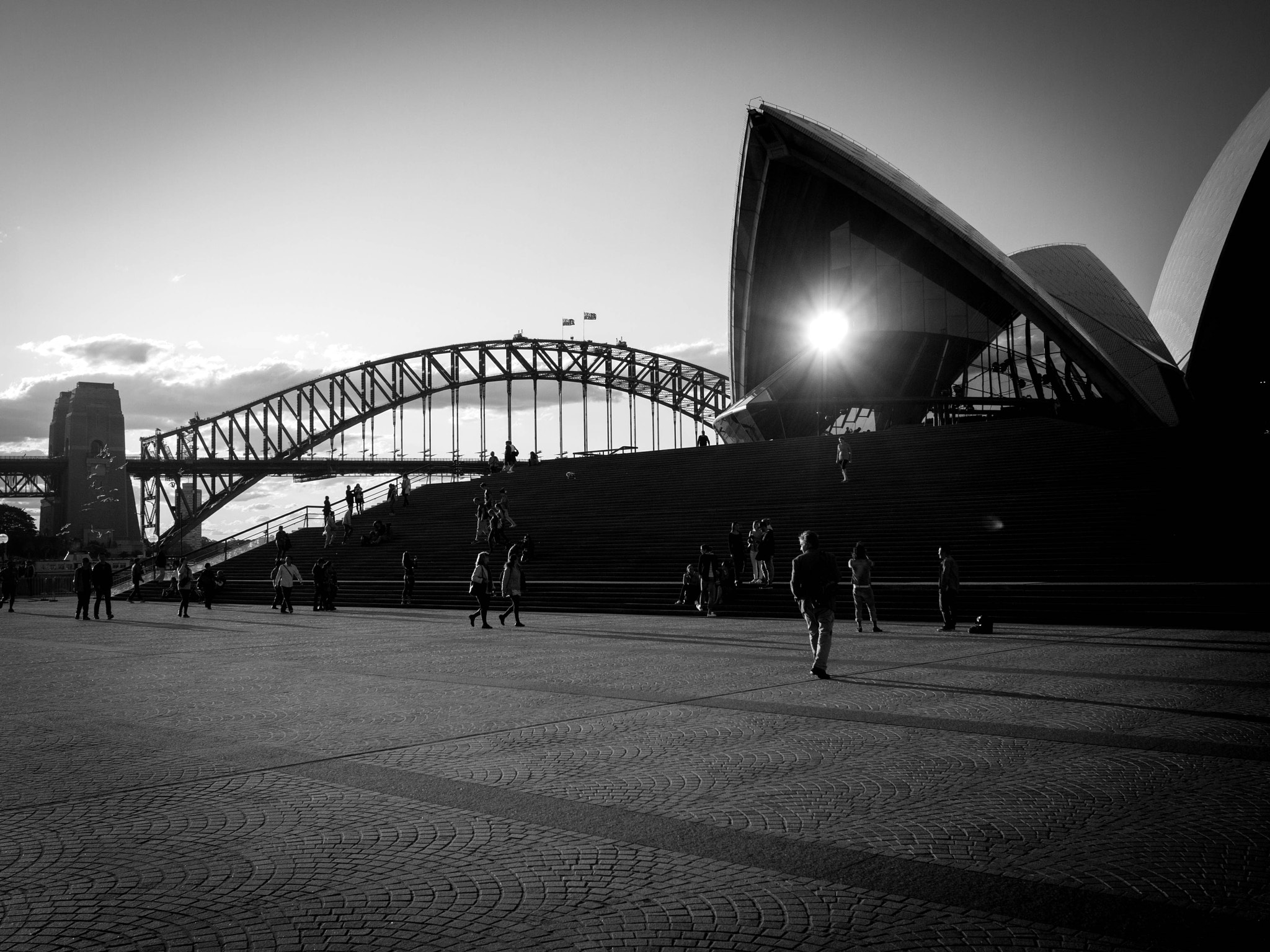 Olympus PEN E-P3 + Olympus M.Zuiko Digital 17mm F1.8 sample photo. Sydney opera house photography