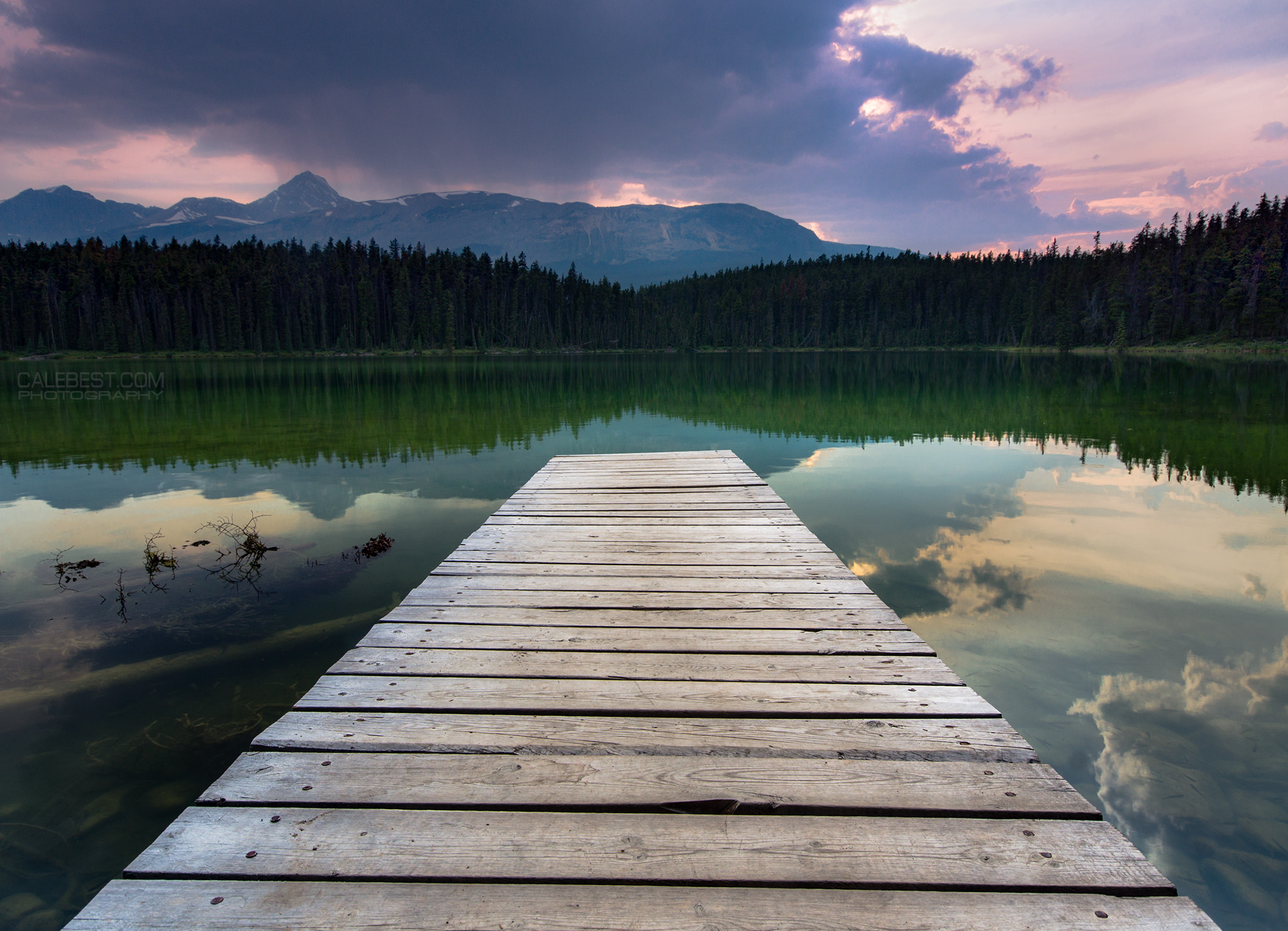 Minolta AF 28-80mm F3.5-5.6 II sample photo. Leach lake dock photography