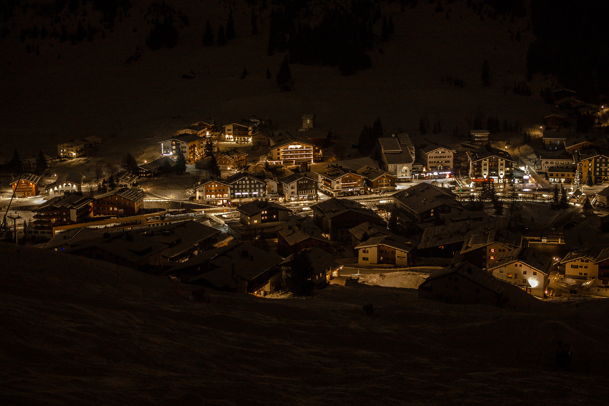 Canon EF 38-76mm f/4.5-5.6 sample photo. Lech am arlberg  1 photography