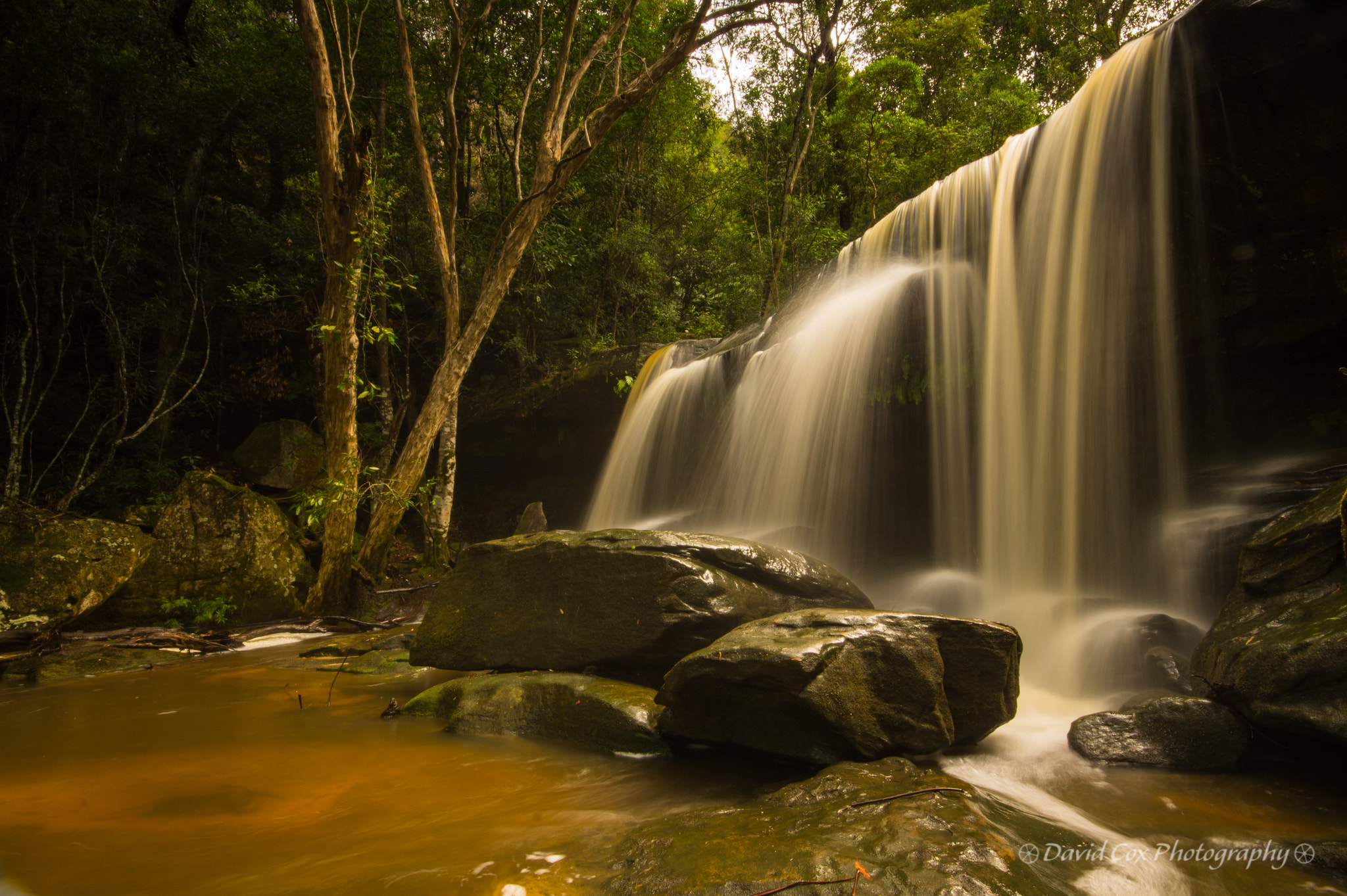 Minolta AF 28-80mm F3.5-5.6 II sample photo. Somersby falls - middle falls photography