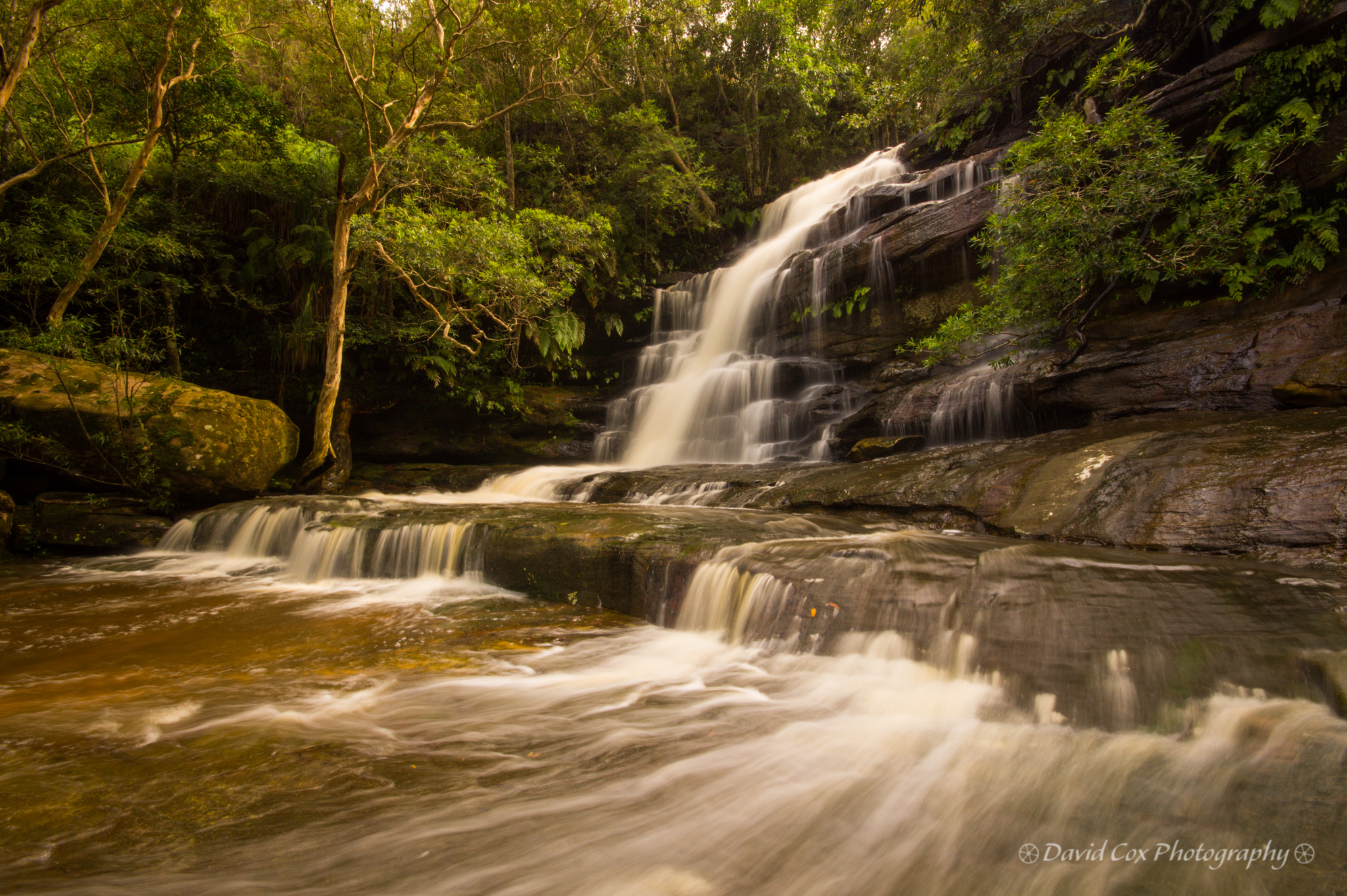 Sigma AF 10-20mm F4-5.6 EX DC sample photo. Somersby falls - top falls photography