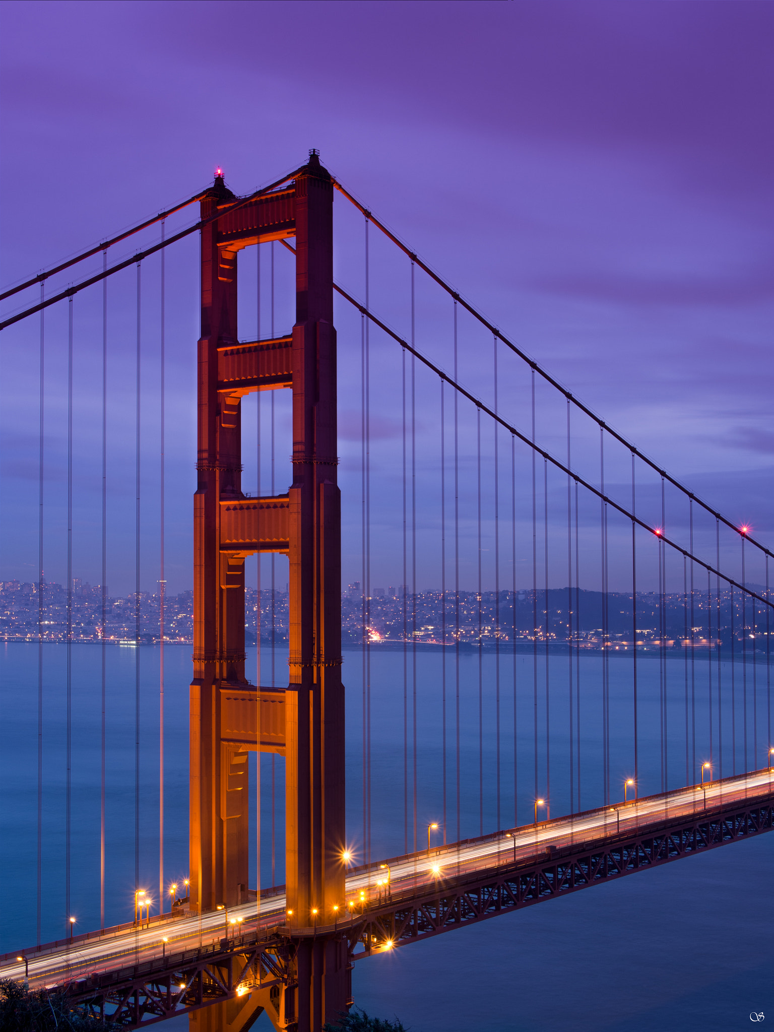 Olympus OM-D E-M5 + LUMIX G 25/F1.7 sample photo. Golden gate bridge photography