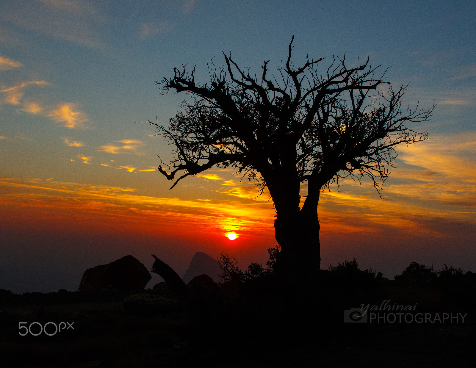 Canon EF 24-70mm F2.8L II USM sample photo. Jabal shams sunset photography