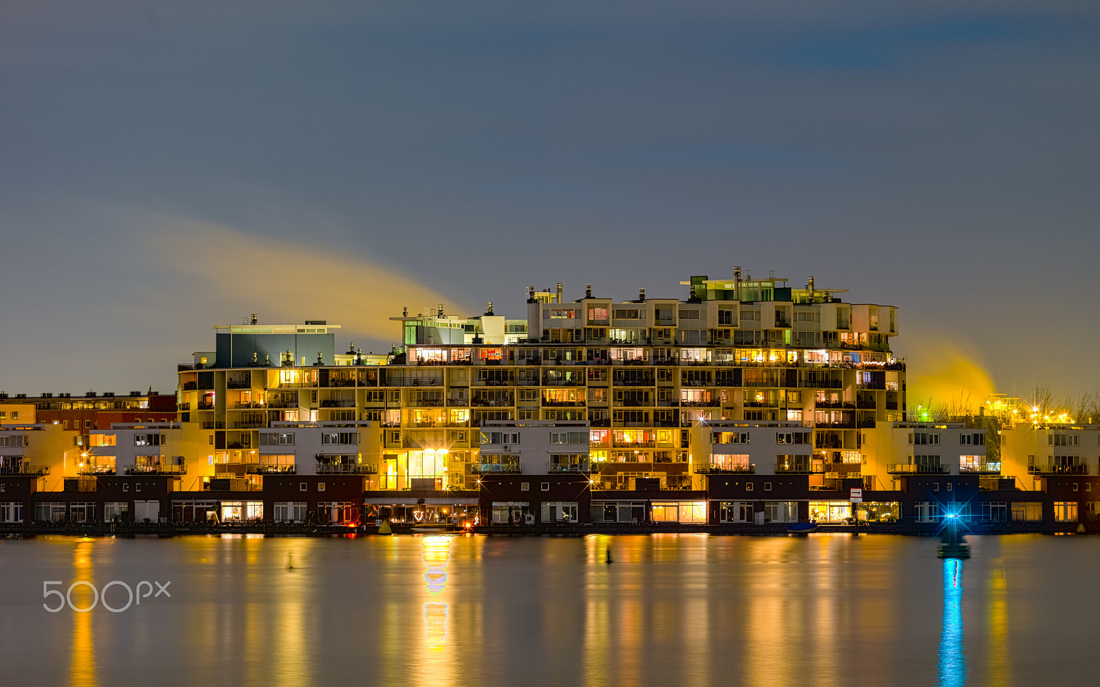 Hasselblad H3D + HC 300 sample photo. Peace night in amsterdam photography