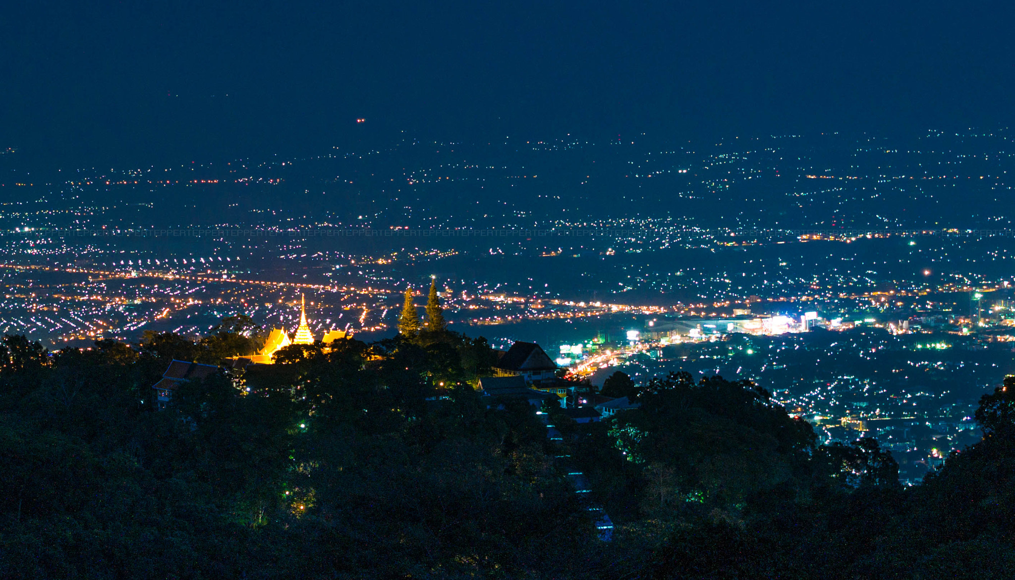Panasonic Lumix DMC-GF7 sample photo. Doi suthep temple chiang mai photography
