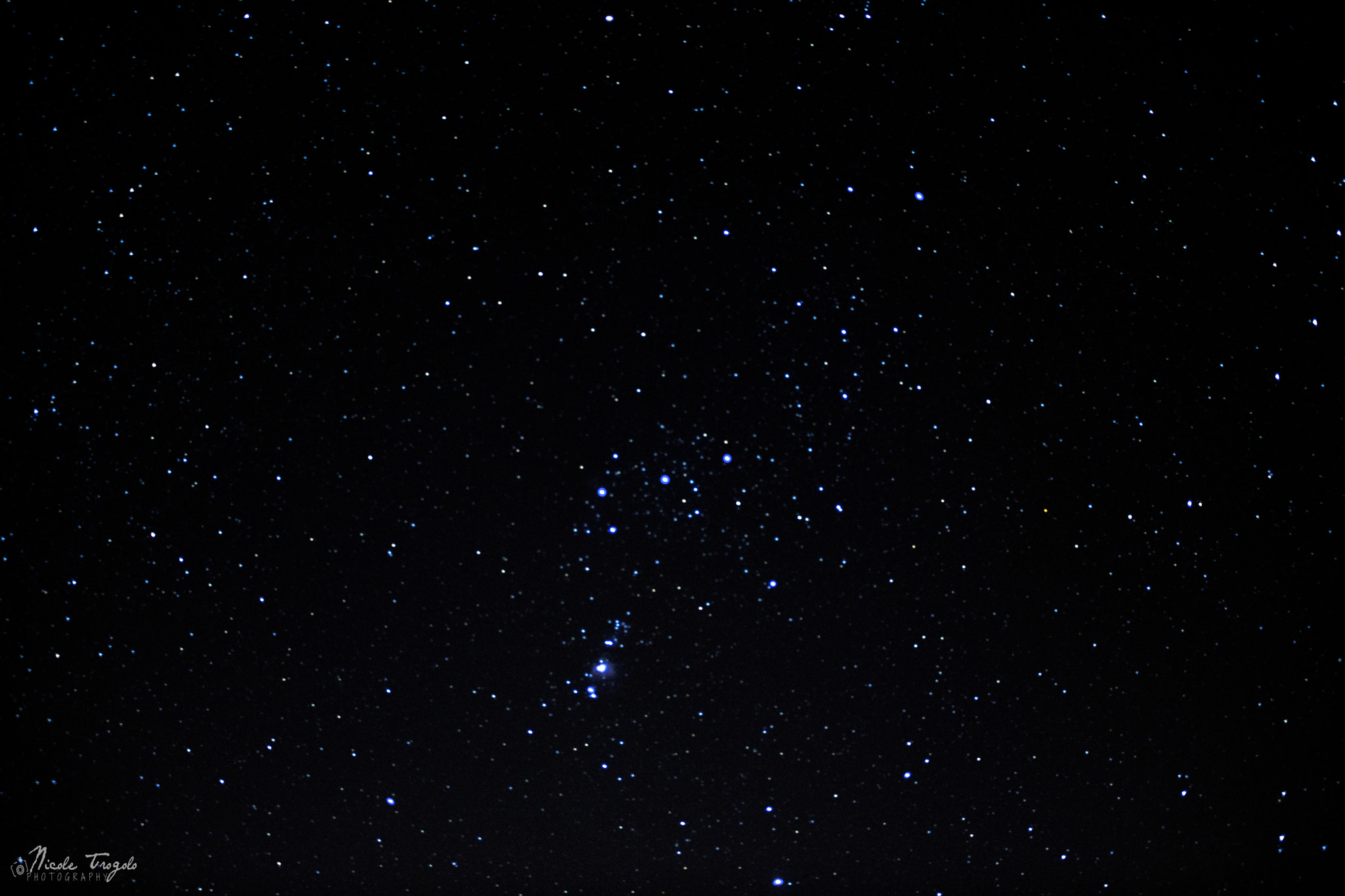 Sigma 70-200mm F2.8 EX DG OS HSM sample photo. Orion's belt photography