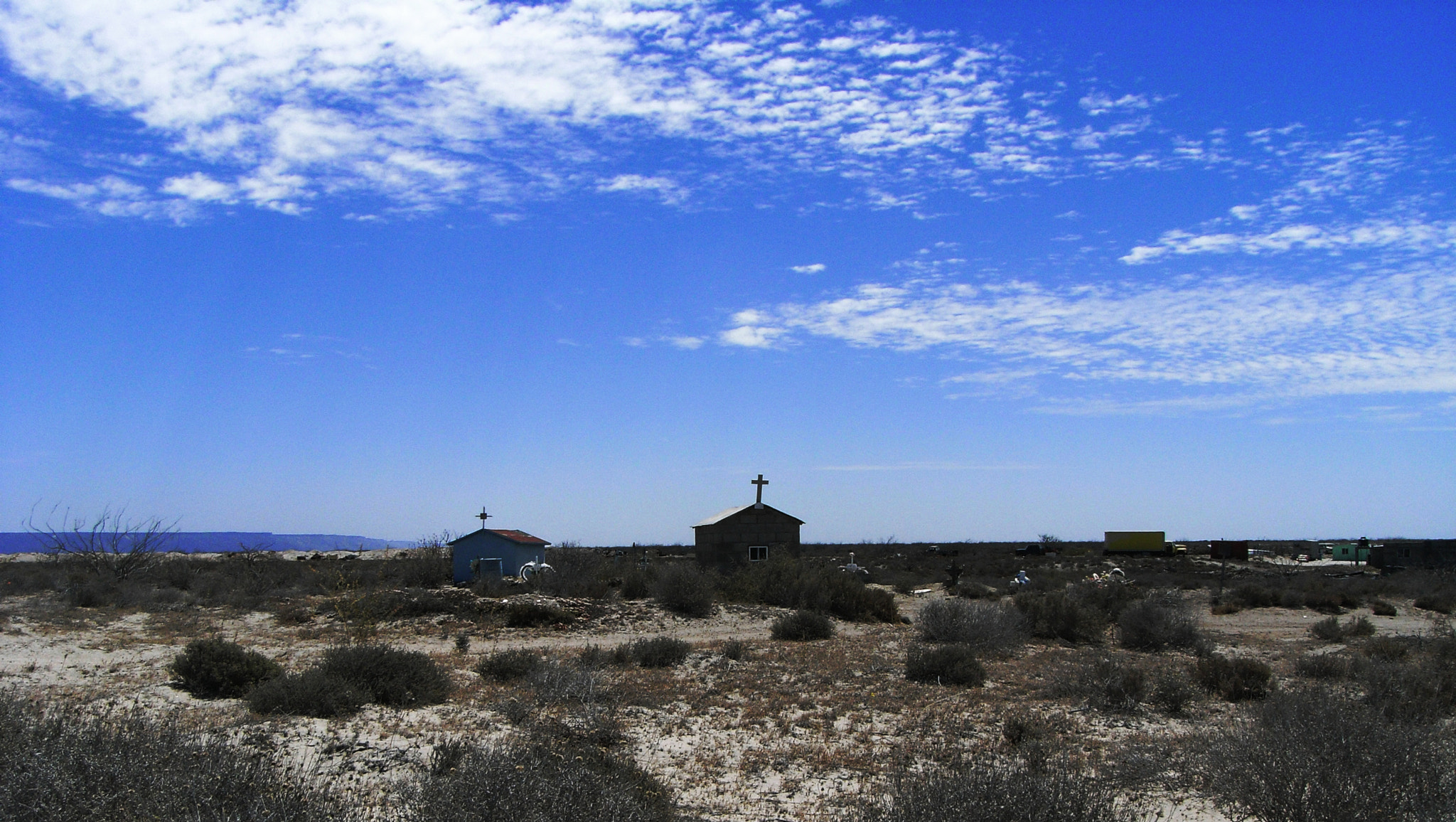 Ricoh Caplio R6 sample photo. Church in baja mexico photography
