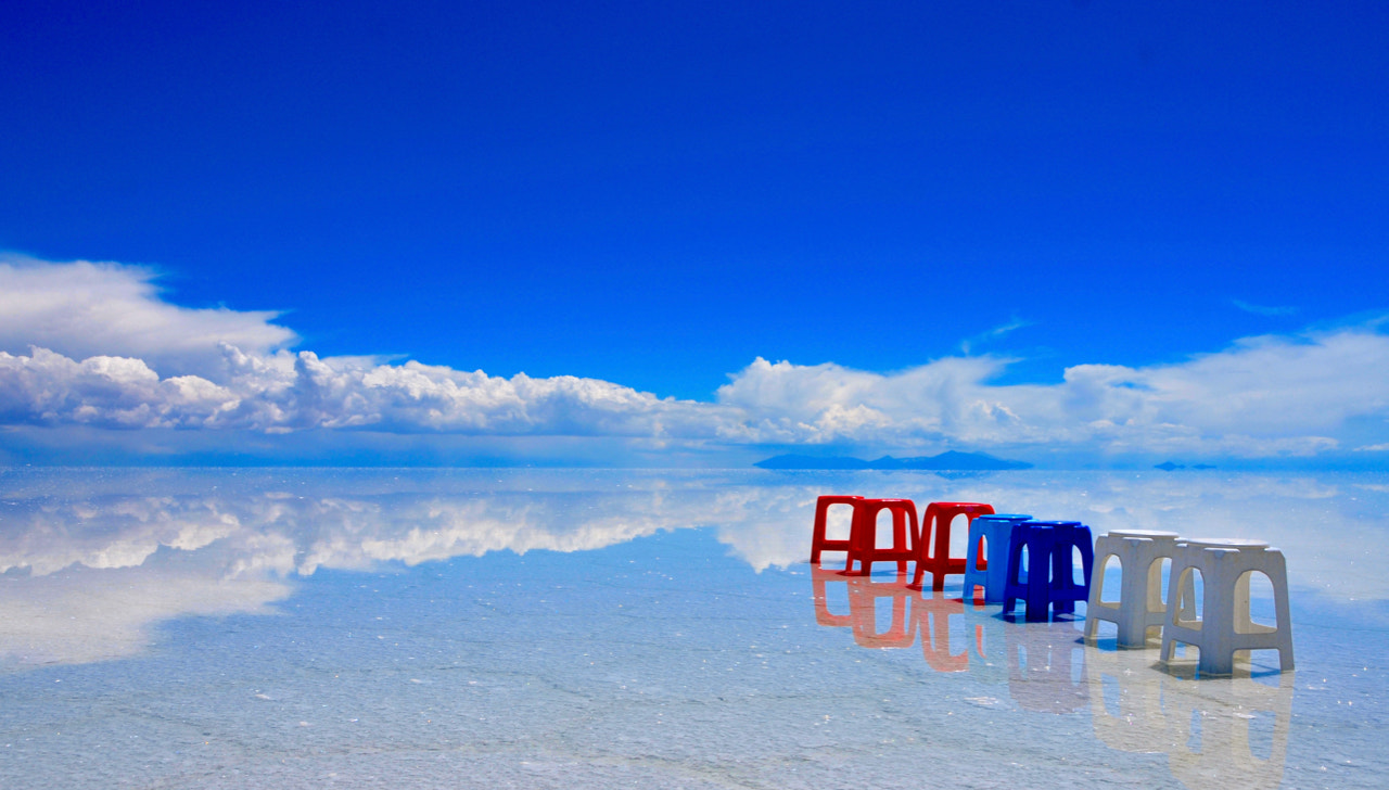 Uyuni salt lake
