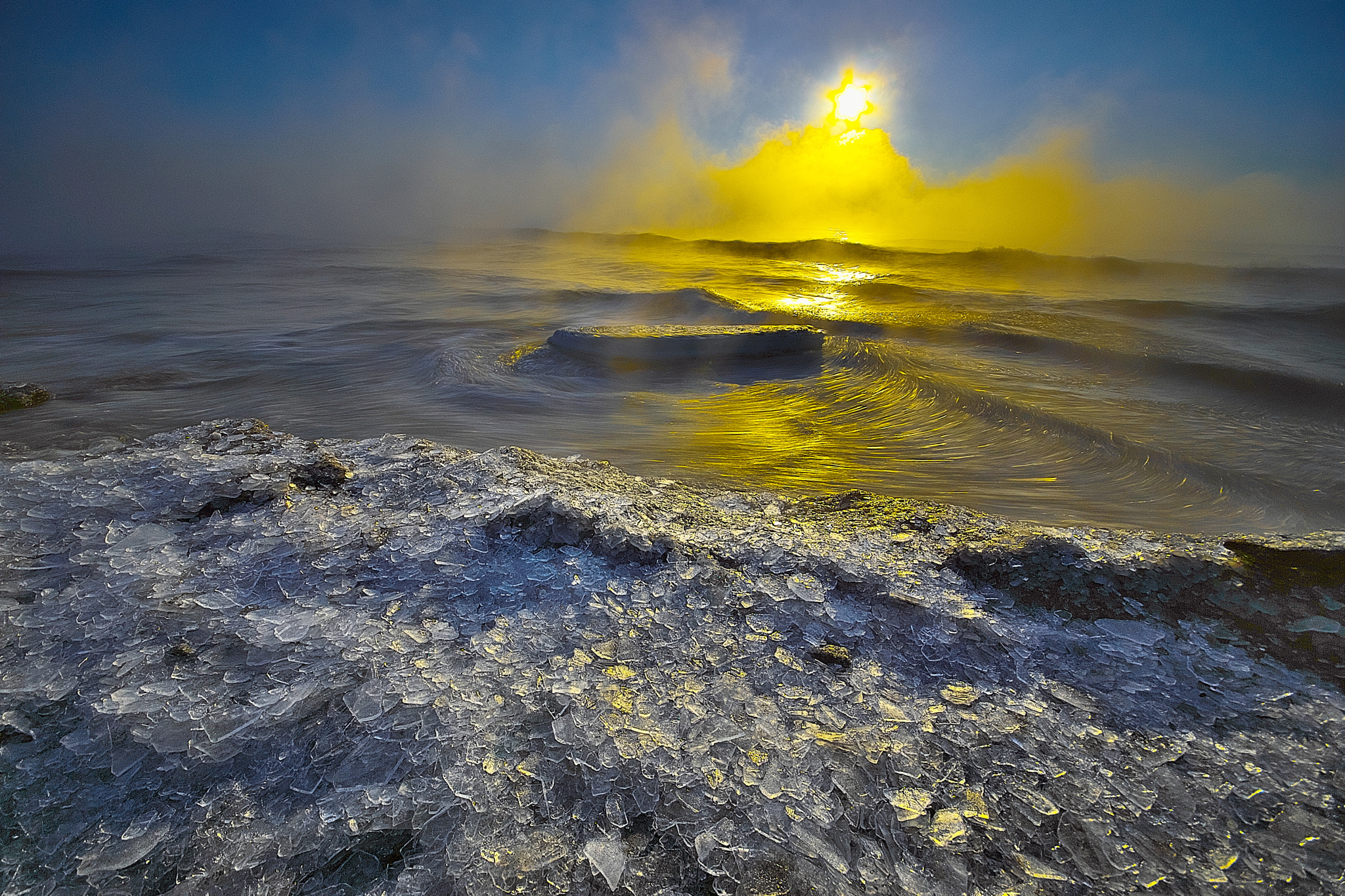 Sony SLT-A77 sample photo. The world of ice Ⅱ photography
