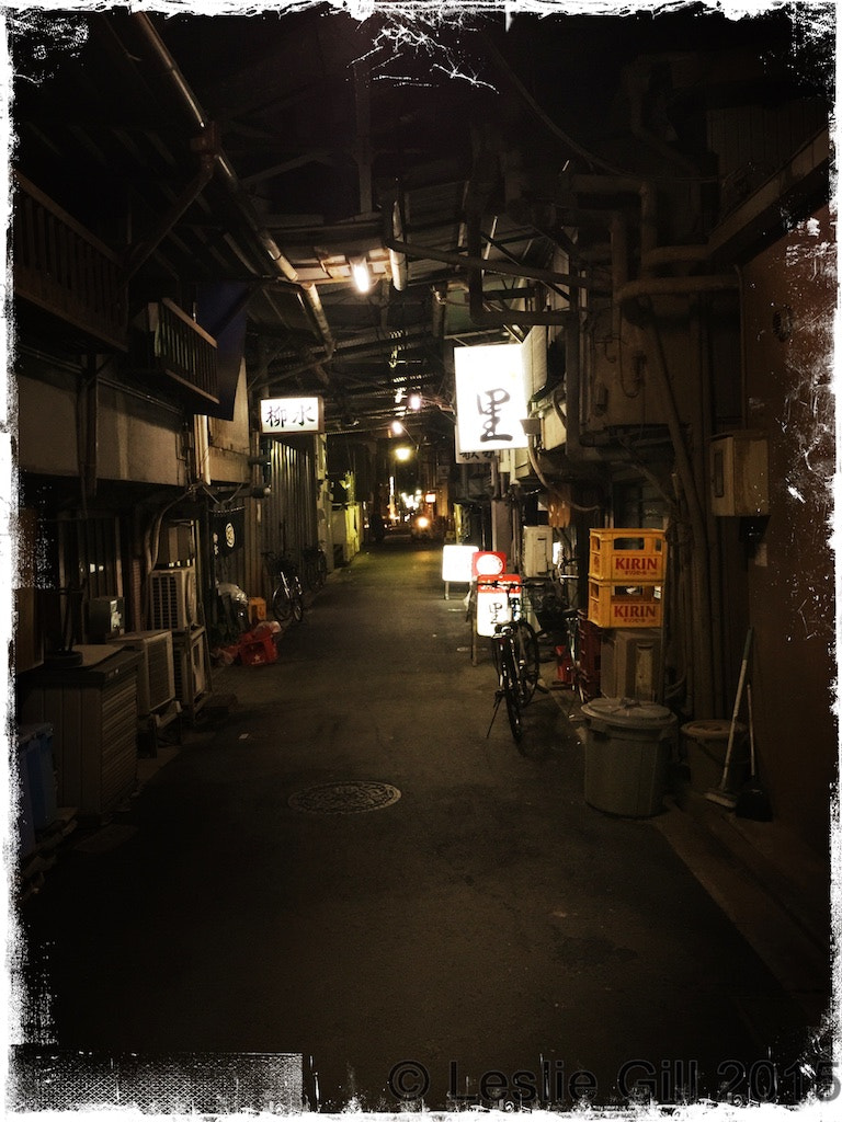 Hipstamatic 305 sample photo. Kanda, tokyo back street photography