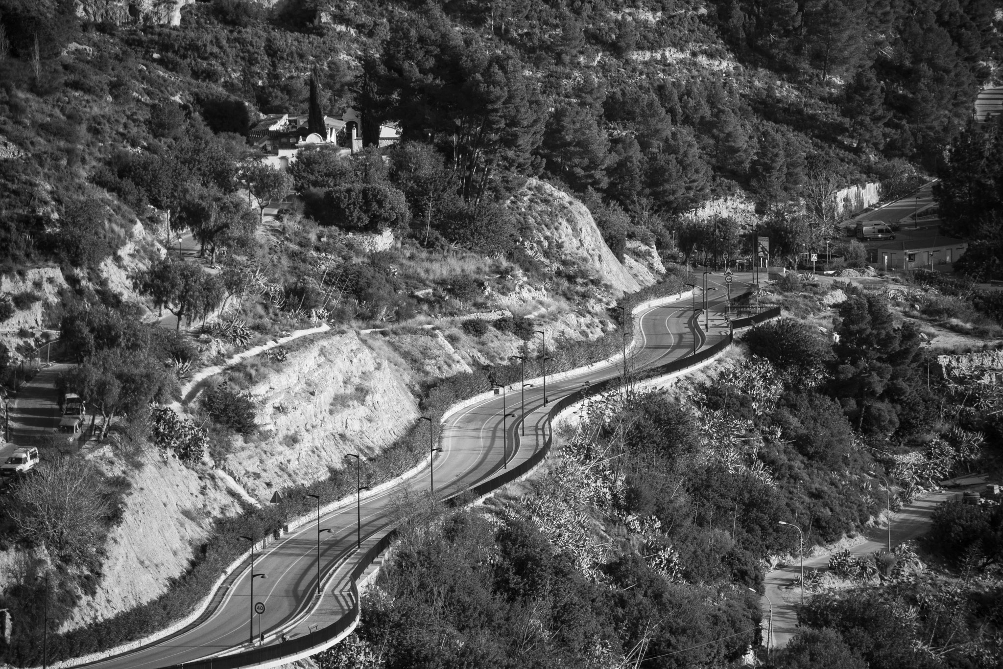 Nikon D600 sample photo. Carretera serpenteante photography