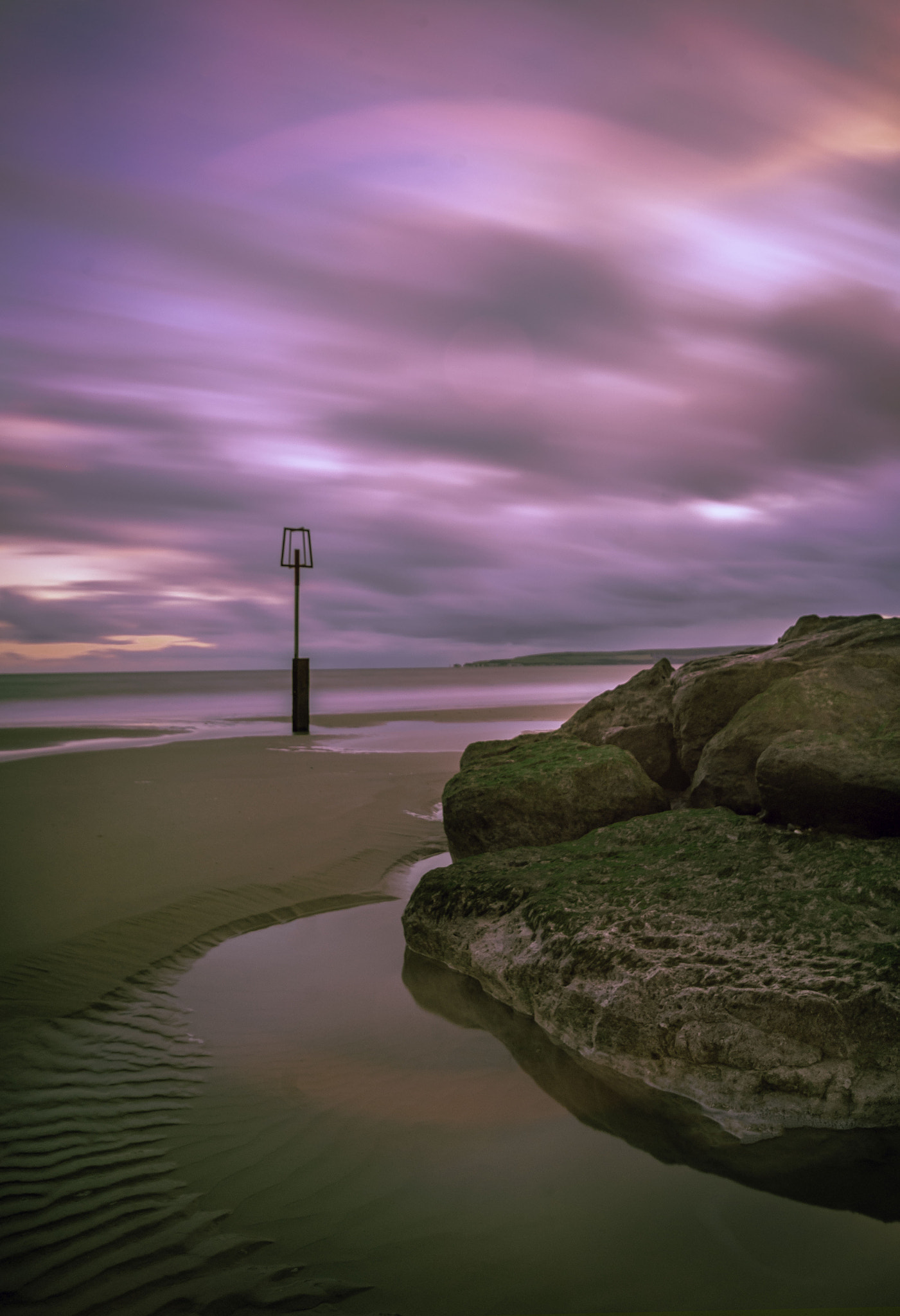 Sigma AF 10-20mm F4-5.6 EX DC sample photo. Sandbanks lowe tide photography