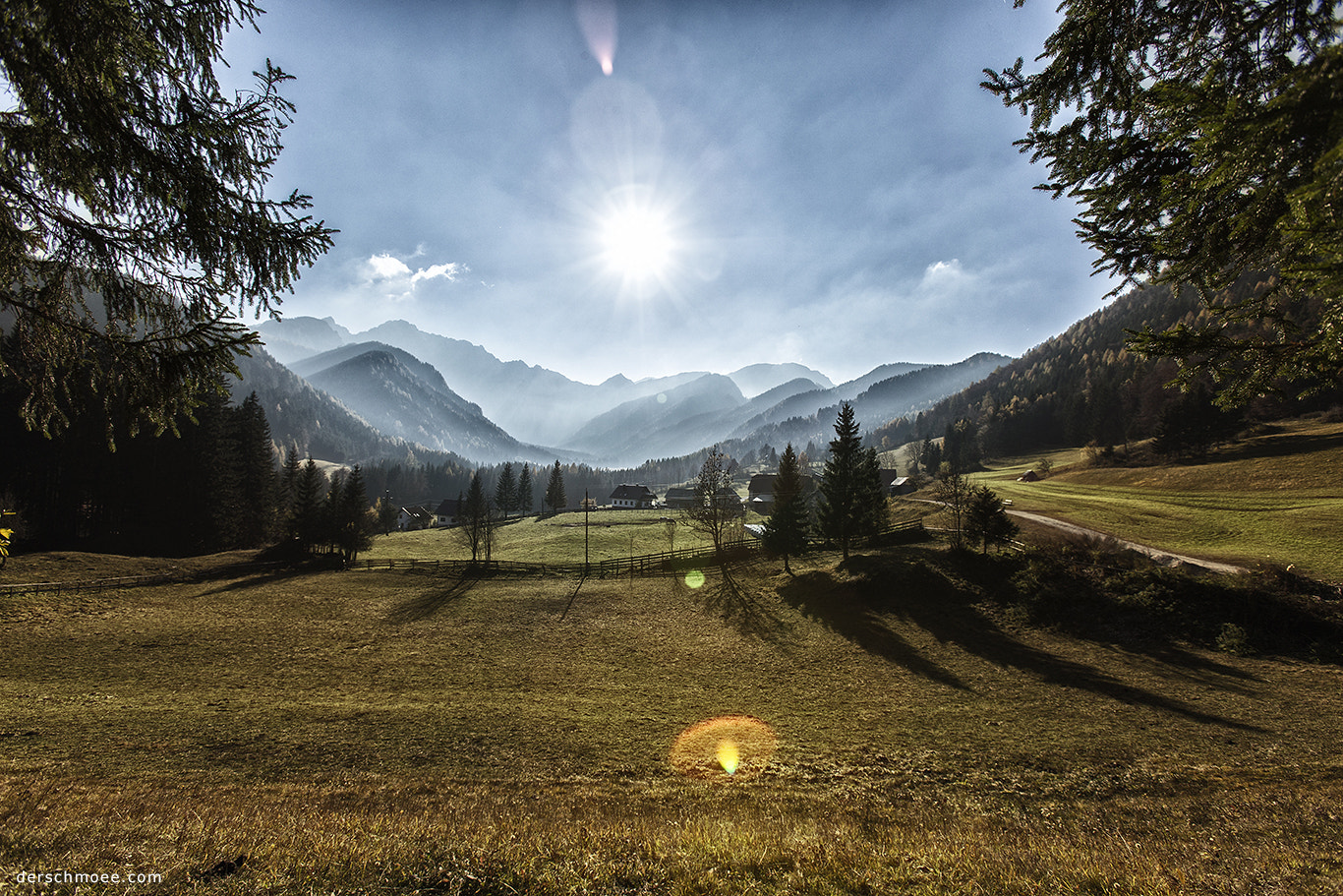 Canon EOS-1D X + Canon EF 16-35mm F2.8L USM sample photo. Autumn in bodental photography