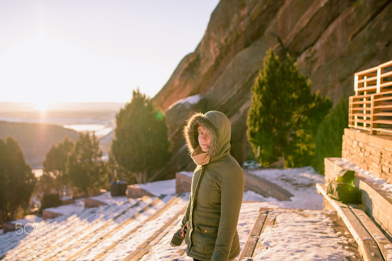 Sigma 24mm F1.4 DG HSM Art sample photo. Red rocks portrait photography