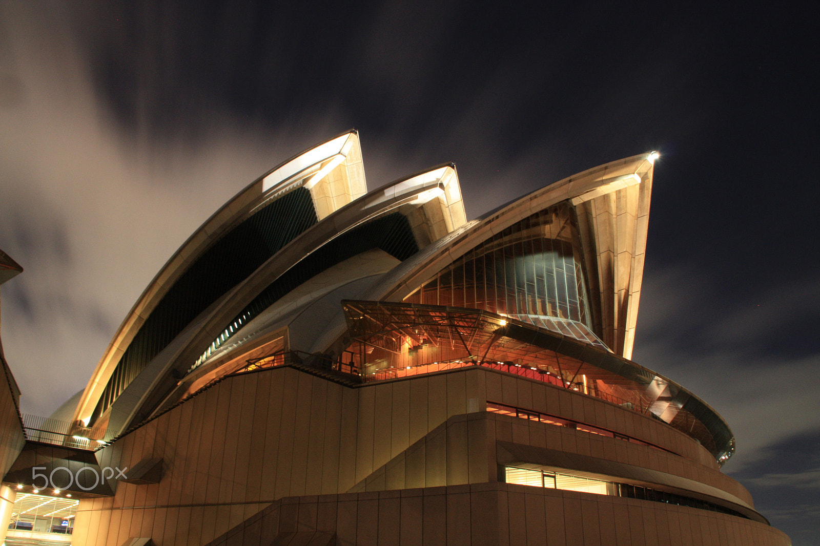 Canon EOS 450D (EOS Rebel XSi / EOS Kiss X2) sample photo. Sydney operahouse at night photography