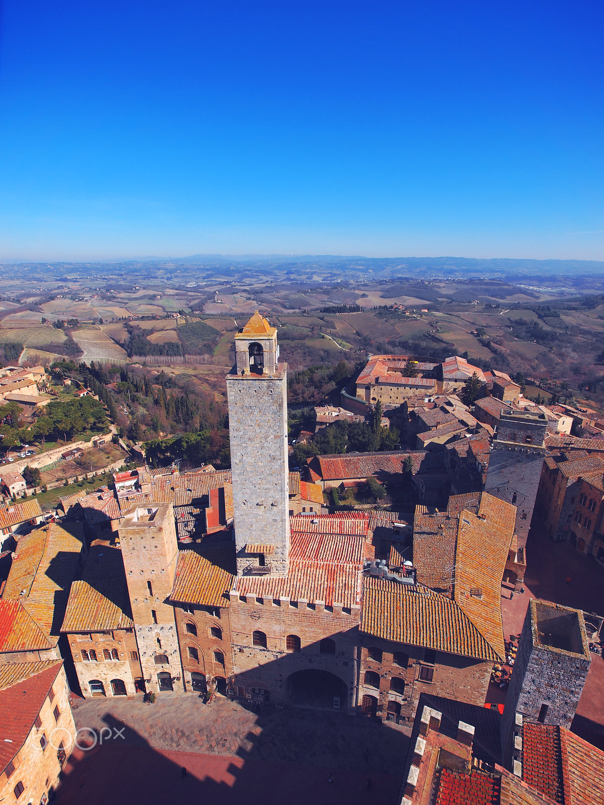 Olympus Zuiko Digital ED 9-18mm F4.0-5.6 sample photo. San gimignano photography