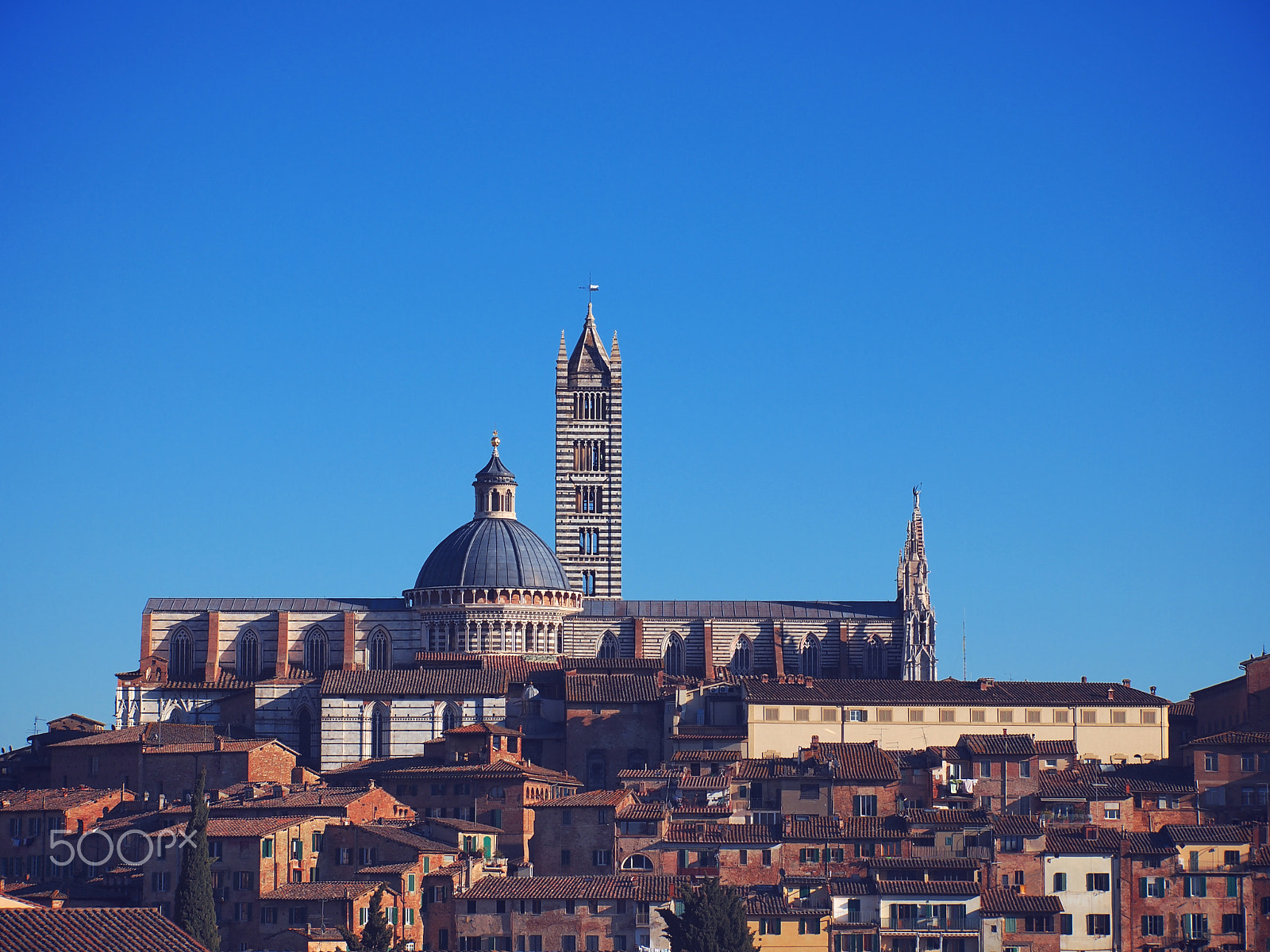Olympus Zuiko Digital ED 40-150mm F4.0-5.6 sample photo. Cathedral in siena, italy photography