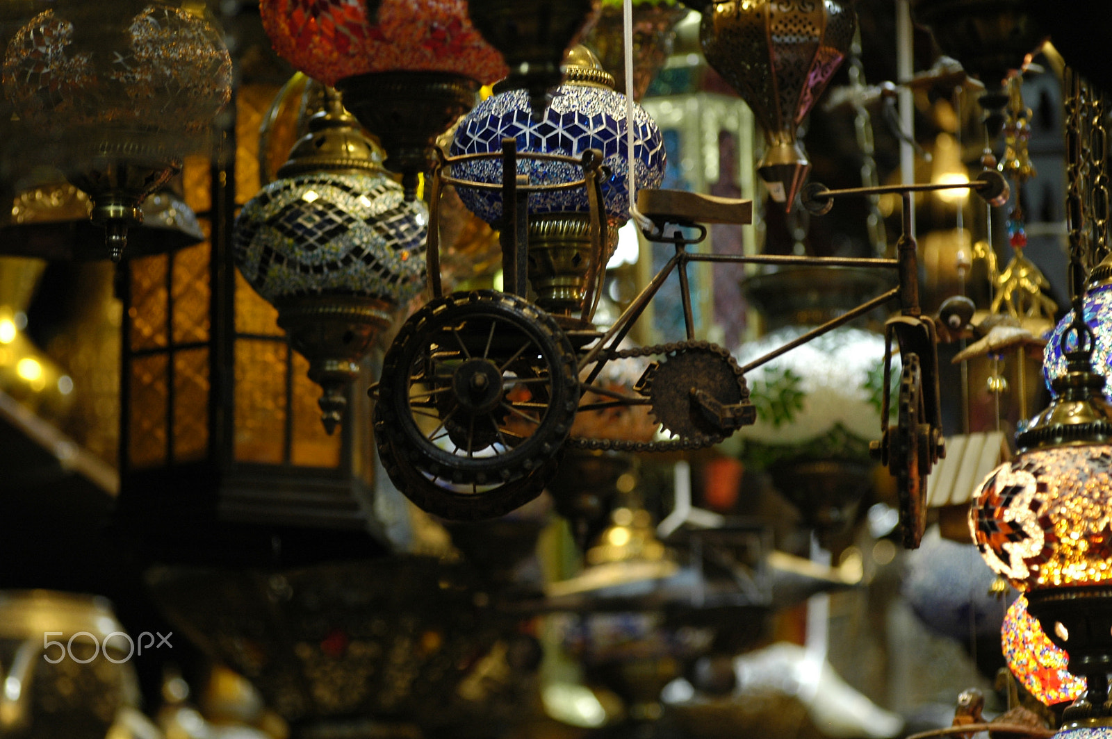 Nikon D70 sample photo. Souk treasures photography