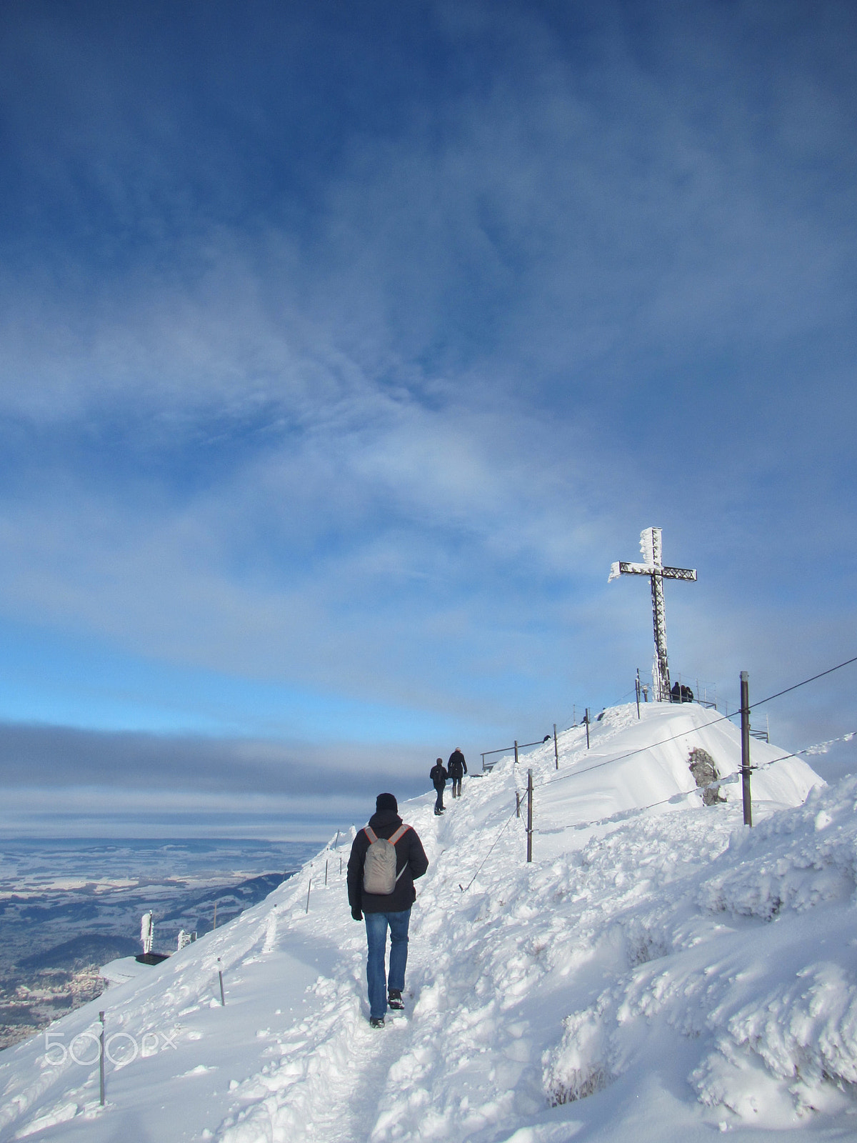 Canon PowerShot D20 sample photo. On top of untersburg mountain photography