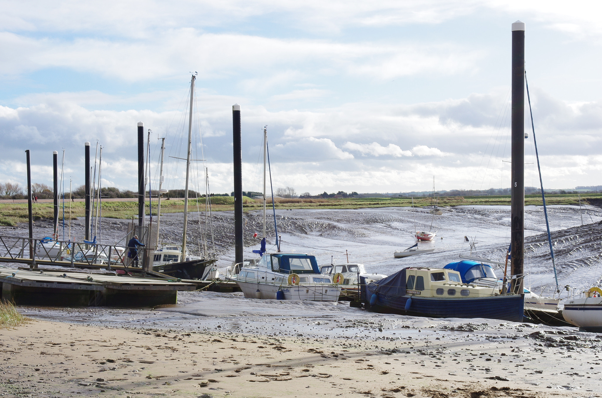 HD Pentax DA 40mm F2.8 Limited sample photo. A man and his boat photography