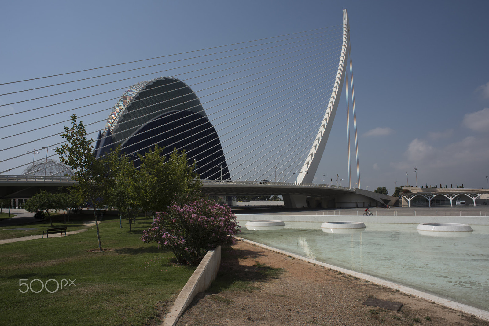 Nikon D810 + Nikon AF Nikkor 24mm F2.8D sample photo. Àgora valencia, spain. photography