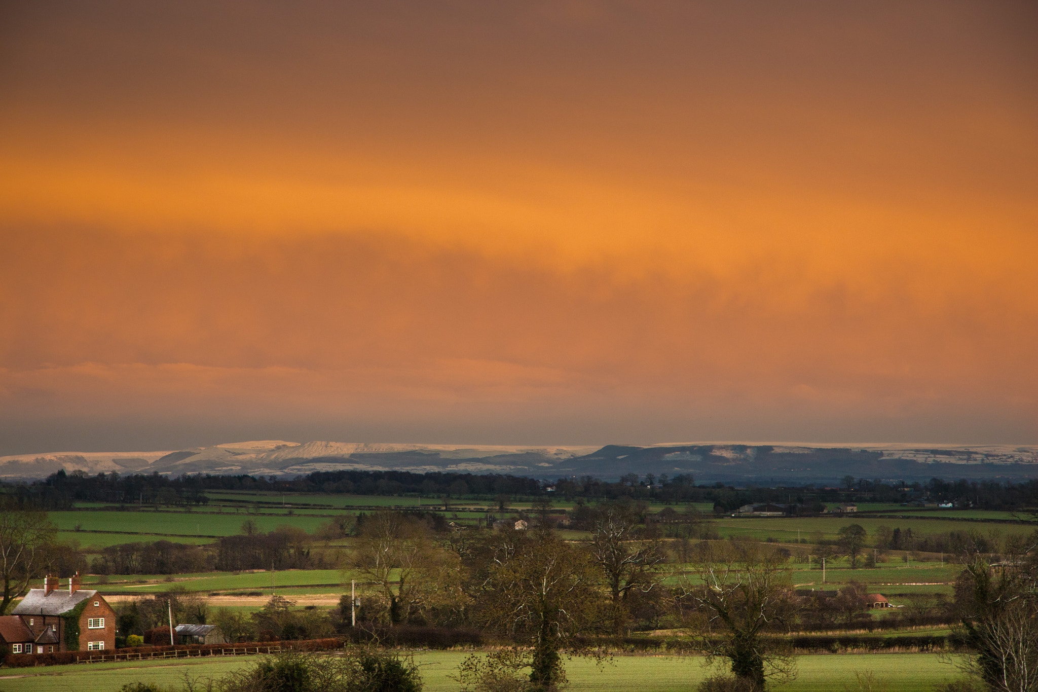 Canon EOS M sample photo. Snow sunset jan photography