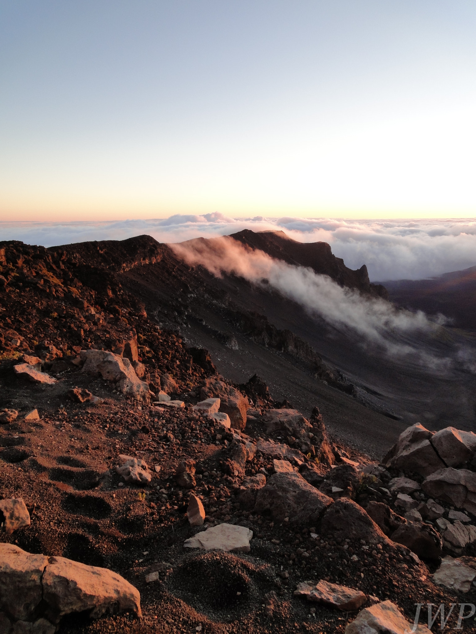 Sony DSC-WX5 sample photo. Haleakalā at dawn photography